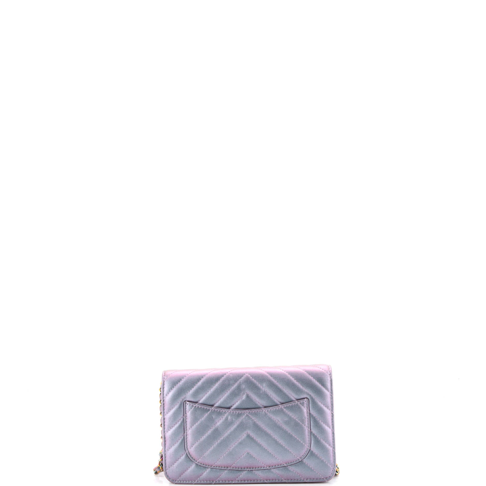Reissue 2.55 Wallet on Chain Chevron Lambskin