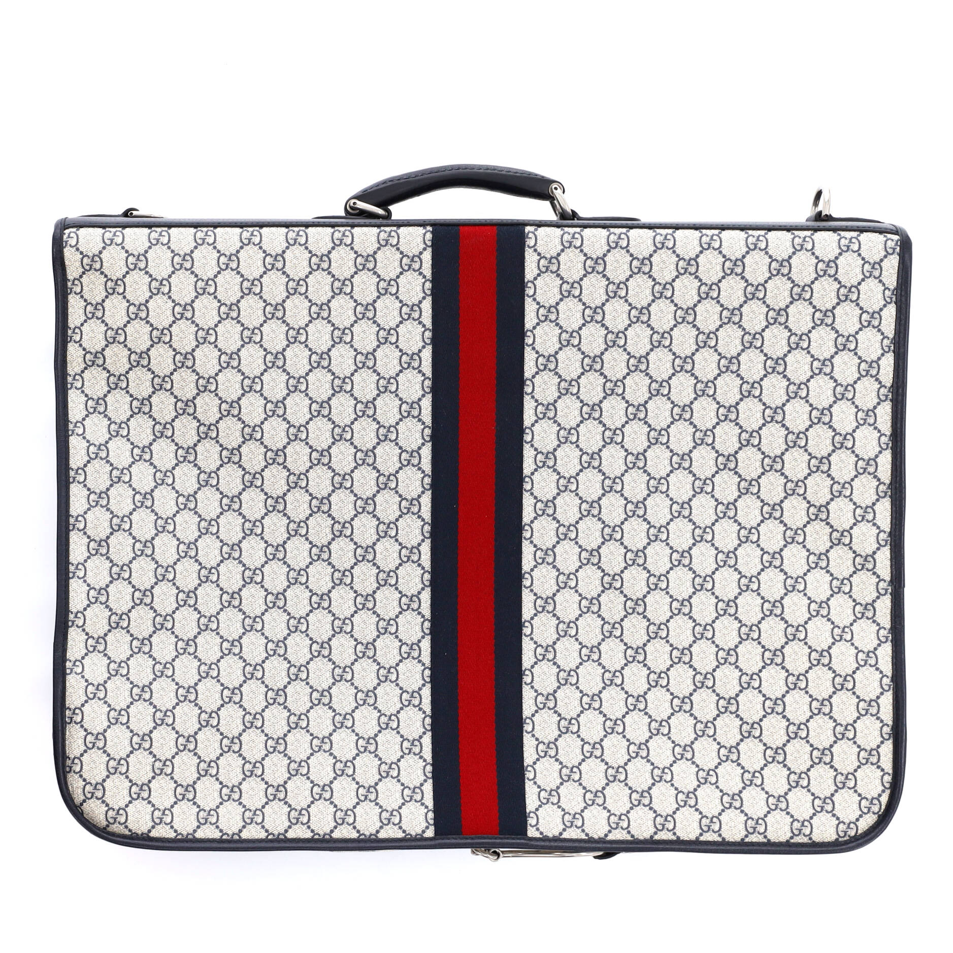 Savoy Web Garment Bag GG Coated Canvas