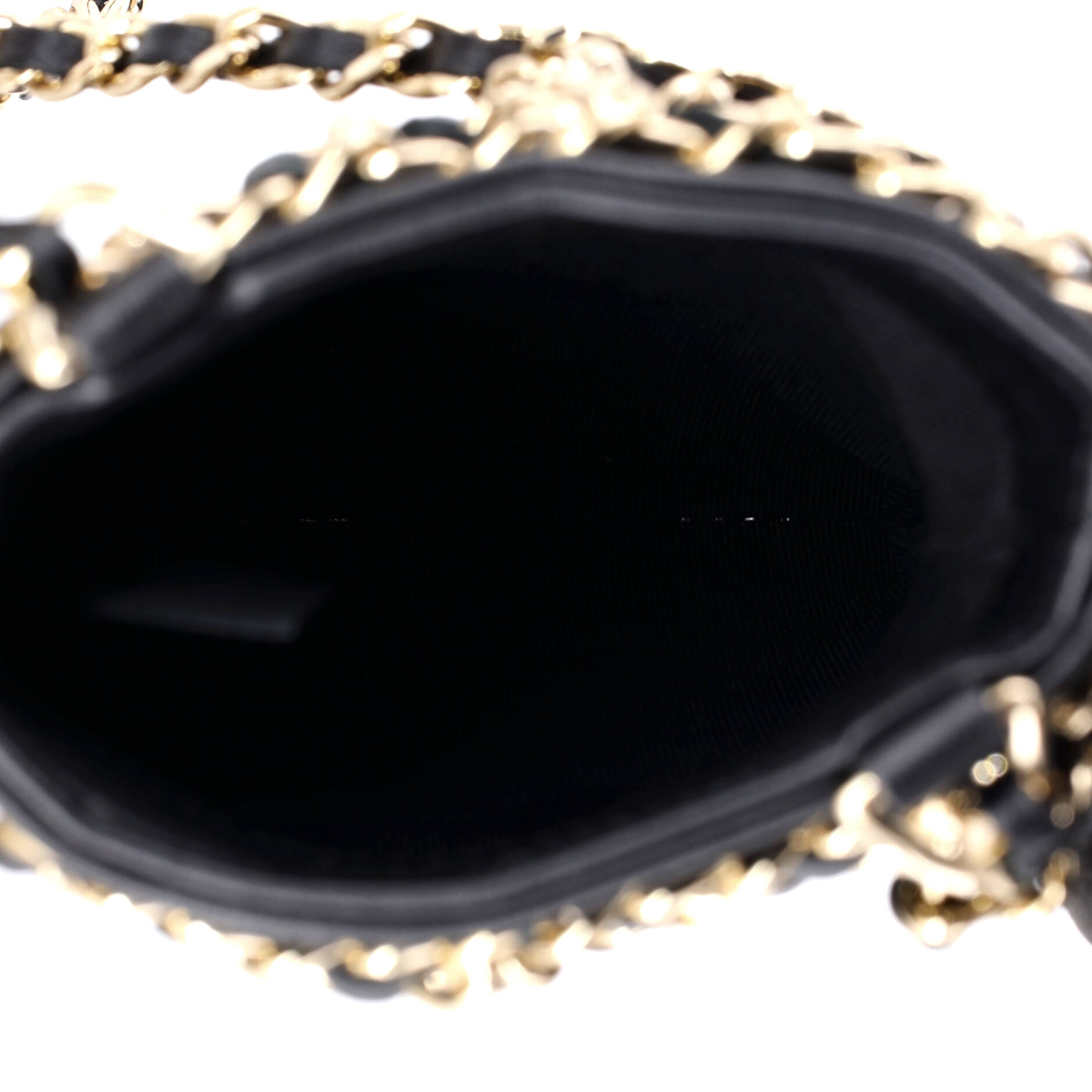 Tech Me Out Clutch With Chain Lambskin