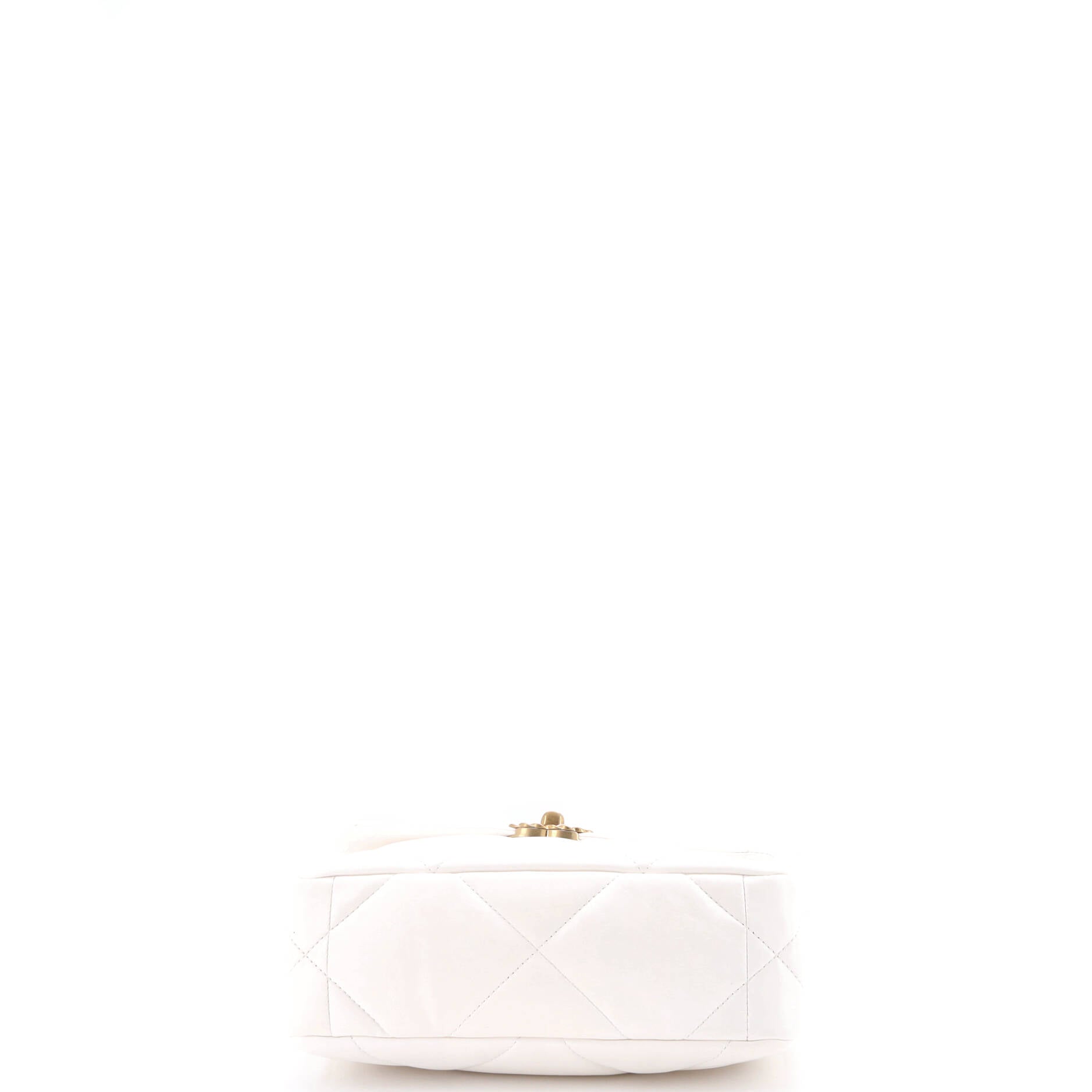 19 Flap Bag Quilted Leather Medium