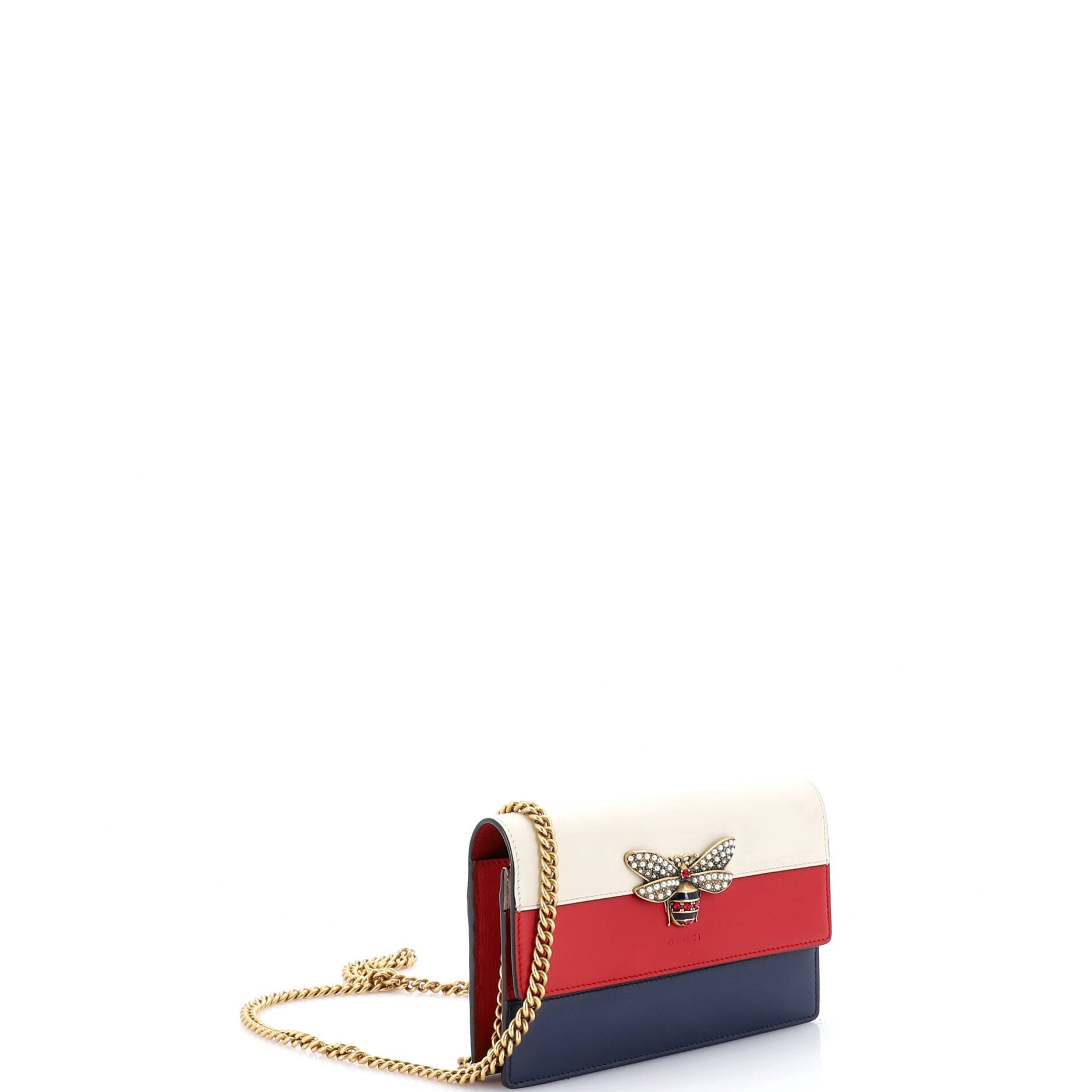 Queen Margaret Chain Wallet Leather Mini