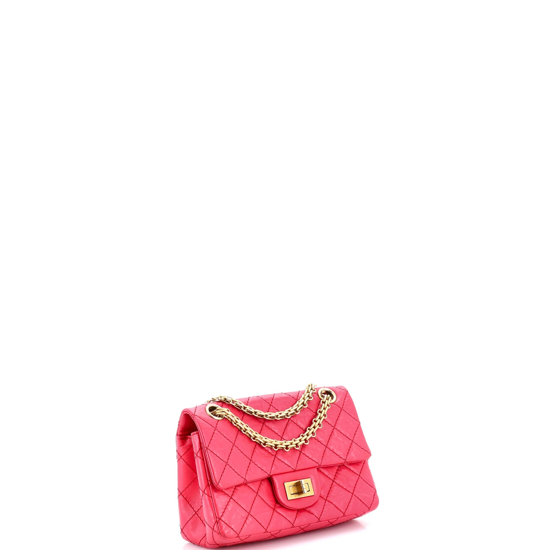 Reissue 2.55 Flap Bag Quilted Aged Calfskin Mini