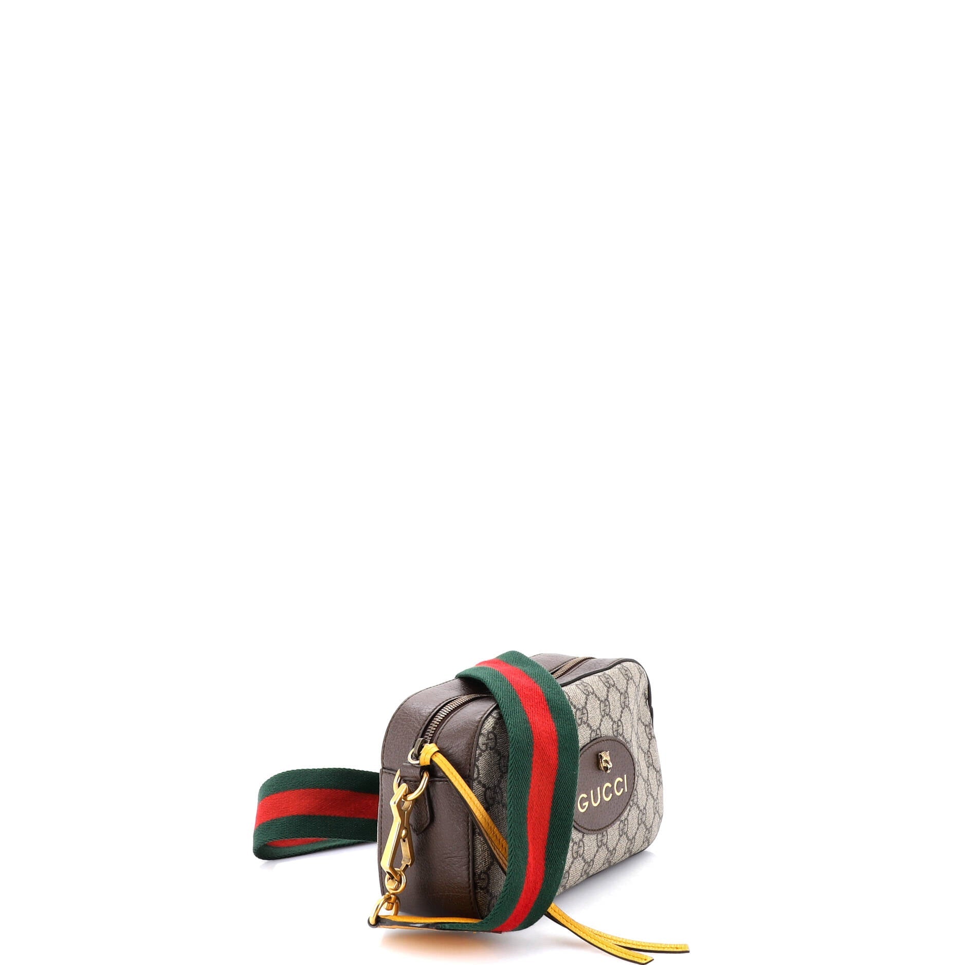 Neo Vintage Camera Messenger Bag GG Coated Canvas