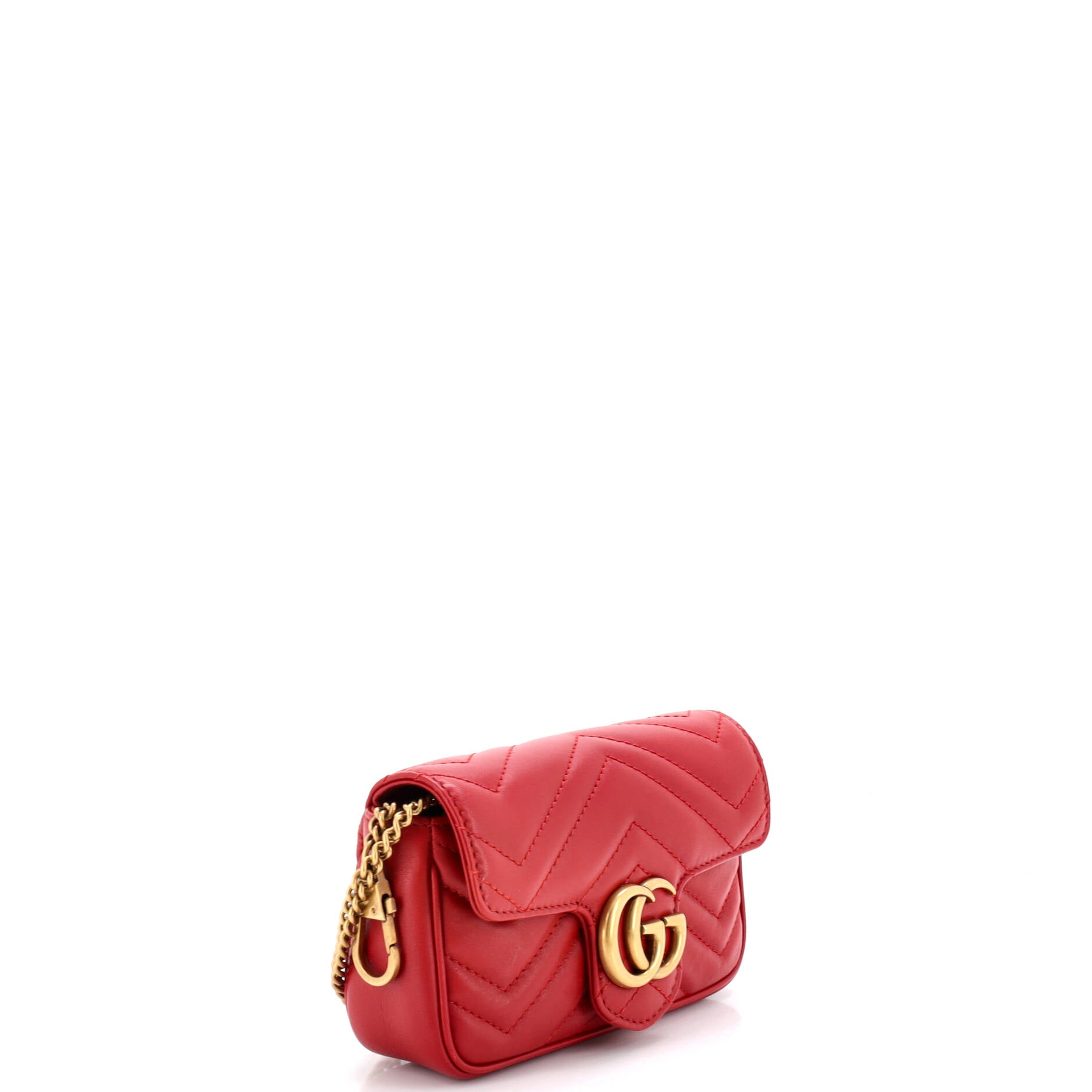 GG Marmont Flap Bag Matelasse Leather Super Mini