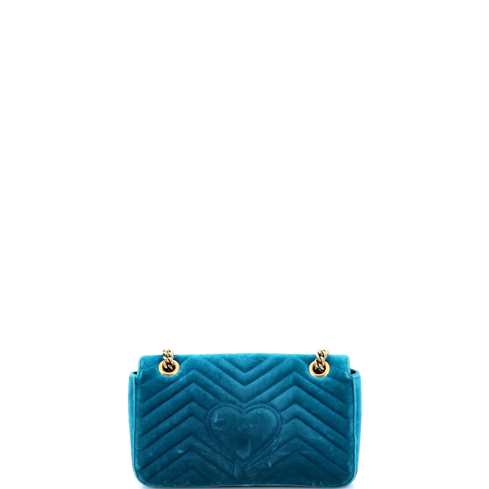GG Marmont Flap Bag Matelasse Velvet Small