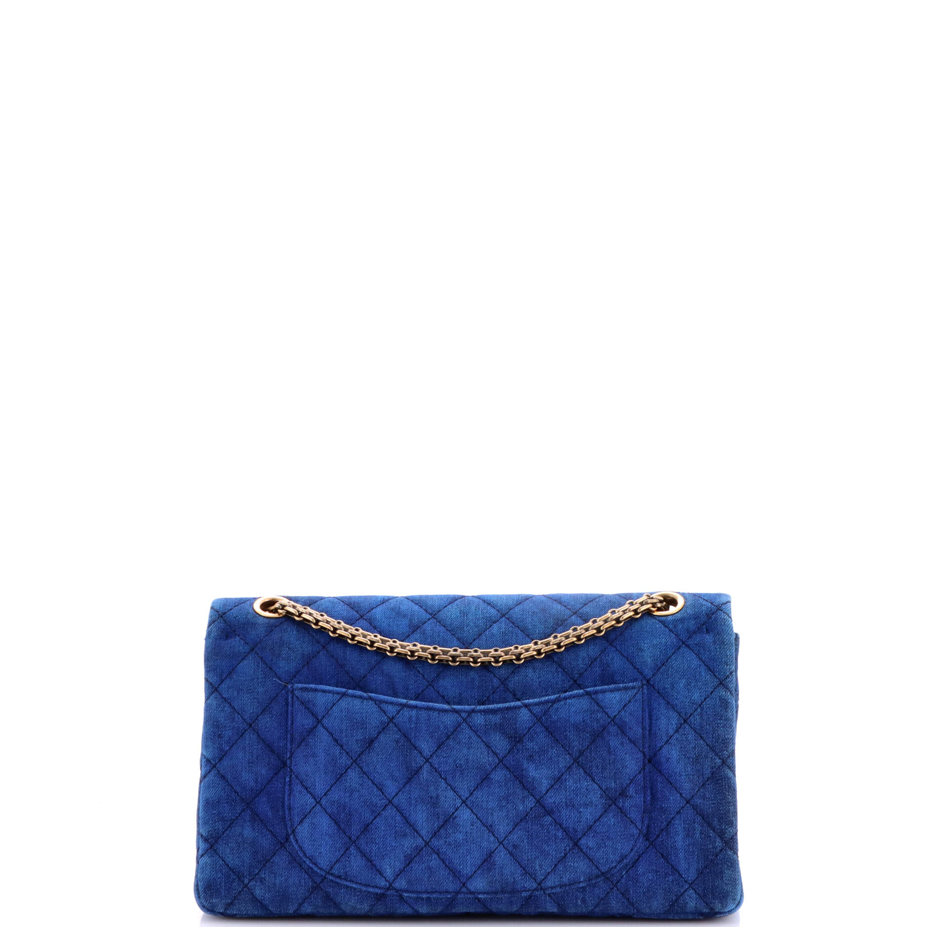 Reissue 2.55 Flap Bag Quilted Denim 226