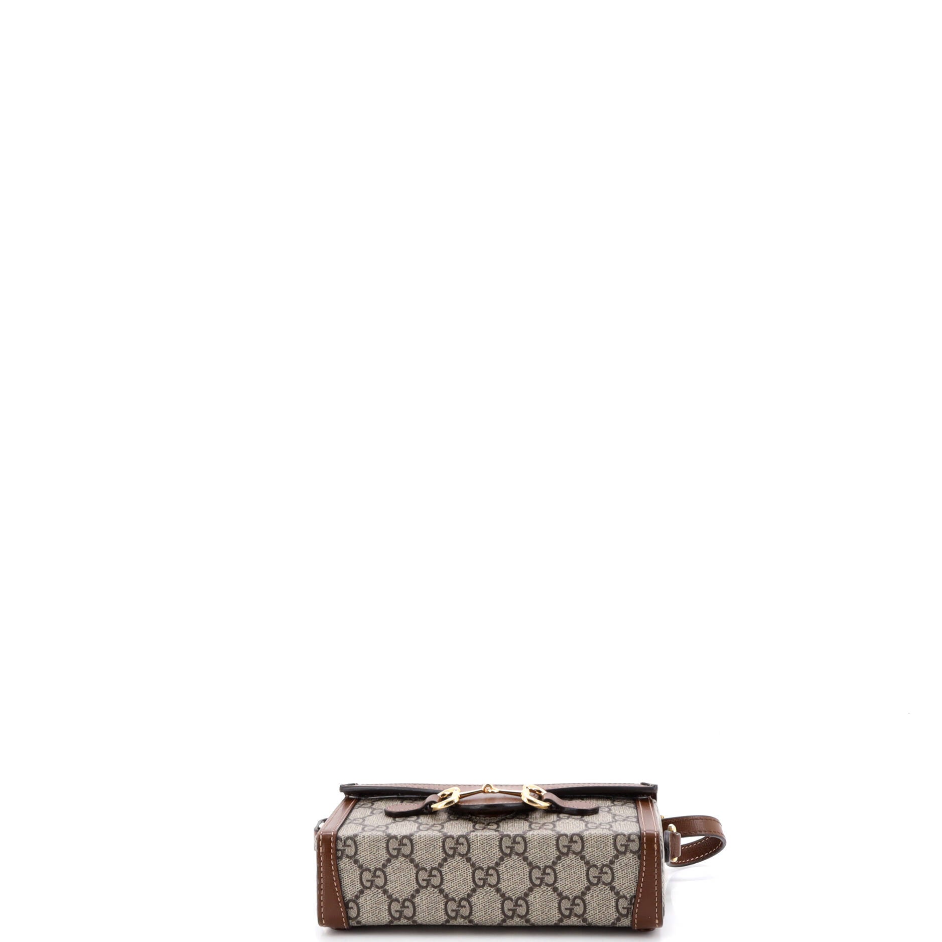 Horsebit 1955 Flap Crossbody Bag GG Coated Canvas Mini