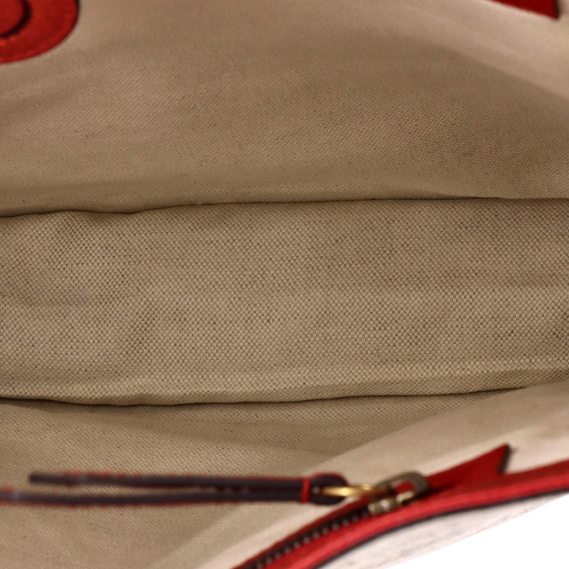Convertible Soft Open Tote Embroidered GG Coated Canvas Tall