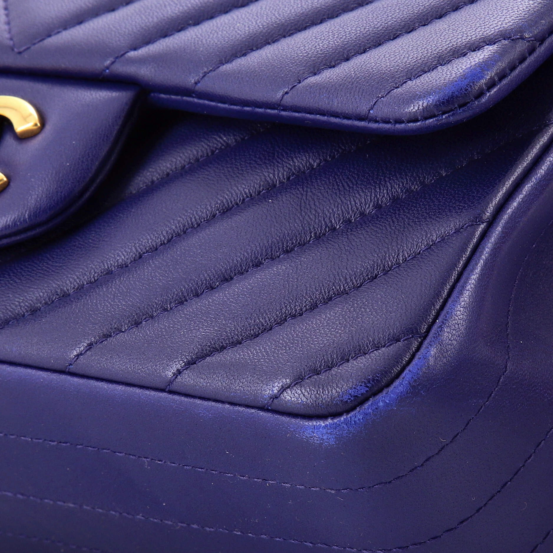 Classic Single Flap Bag Chevron Lambskin Mini