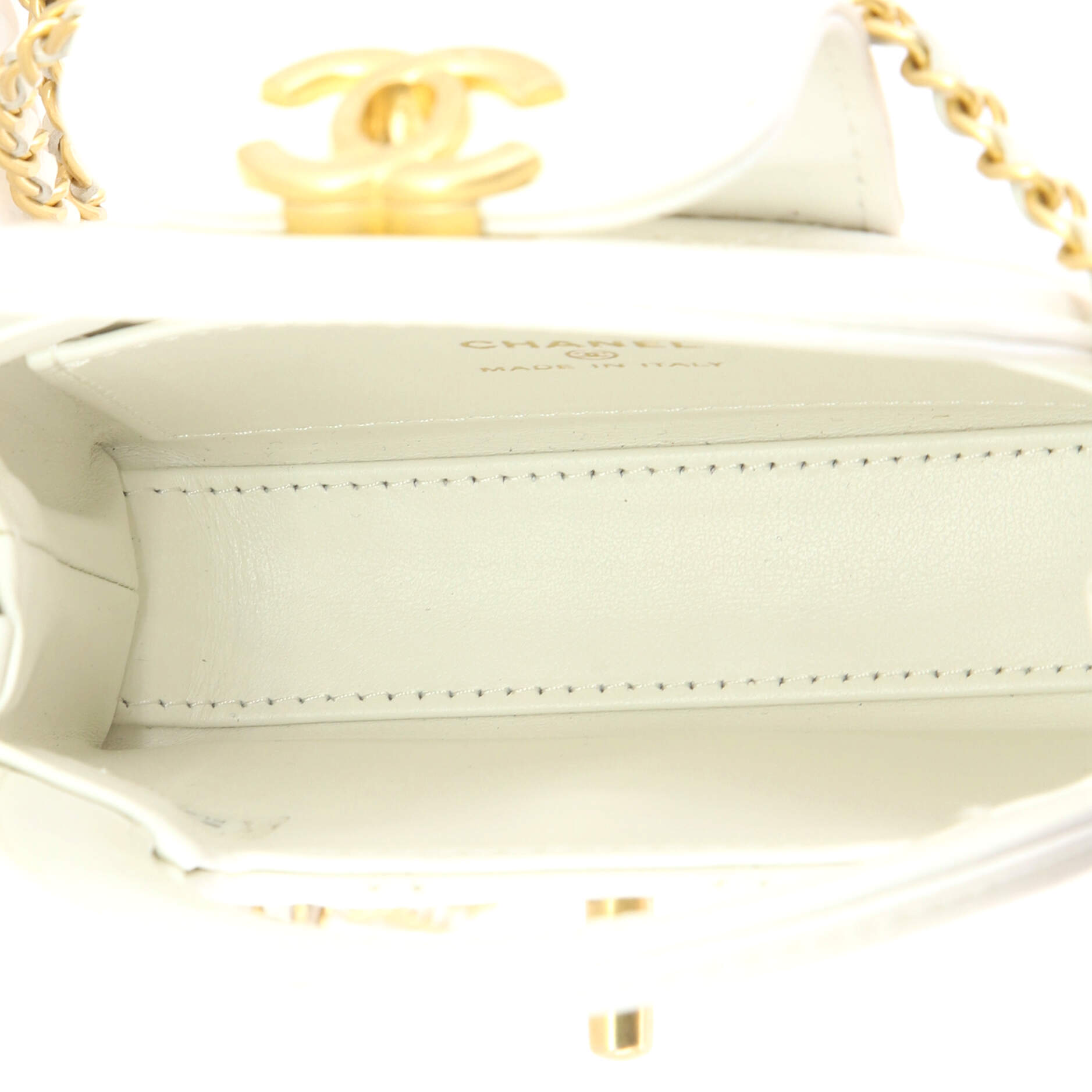 Kelly Top Handle Shopping Bag Quilted Shiny Aged Calfskin Nano