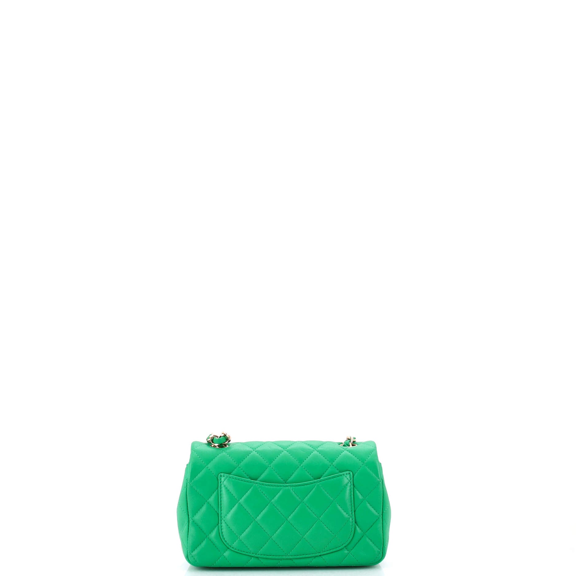 Classic Single Flap Bag Quilted Lambskin Mini