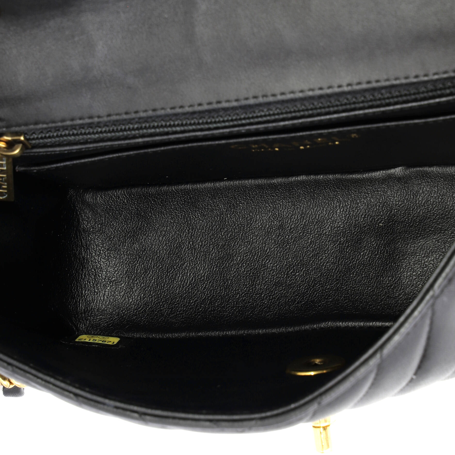 Classic Single Flap Bag Chevron Lambskin Mini