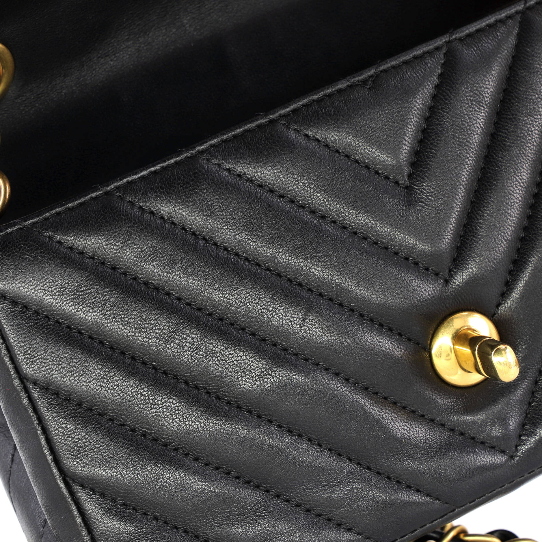 Classic Single Flap Bag Chevron Lambskin Mini