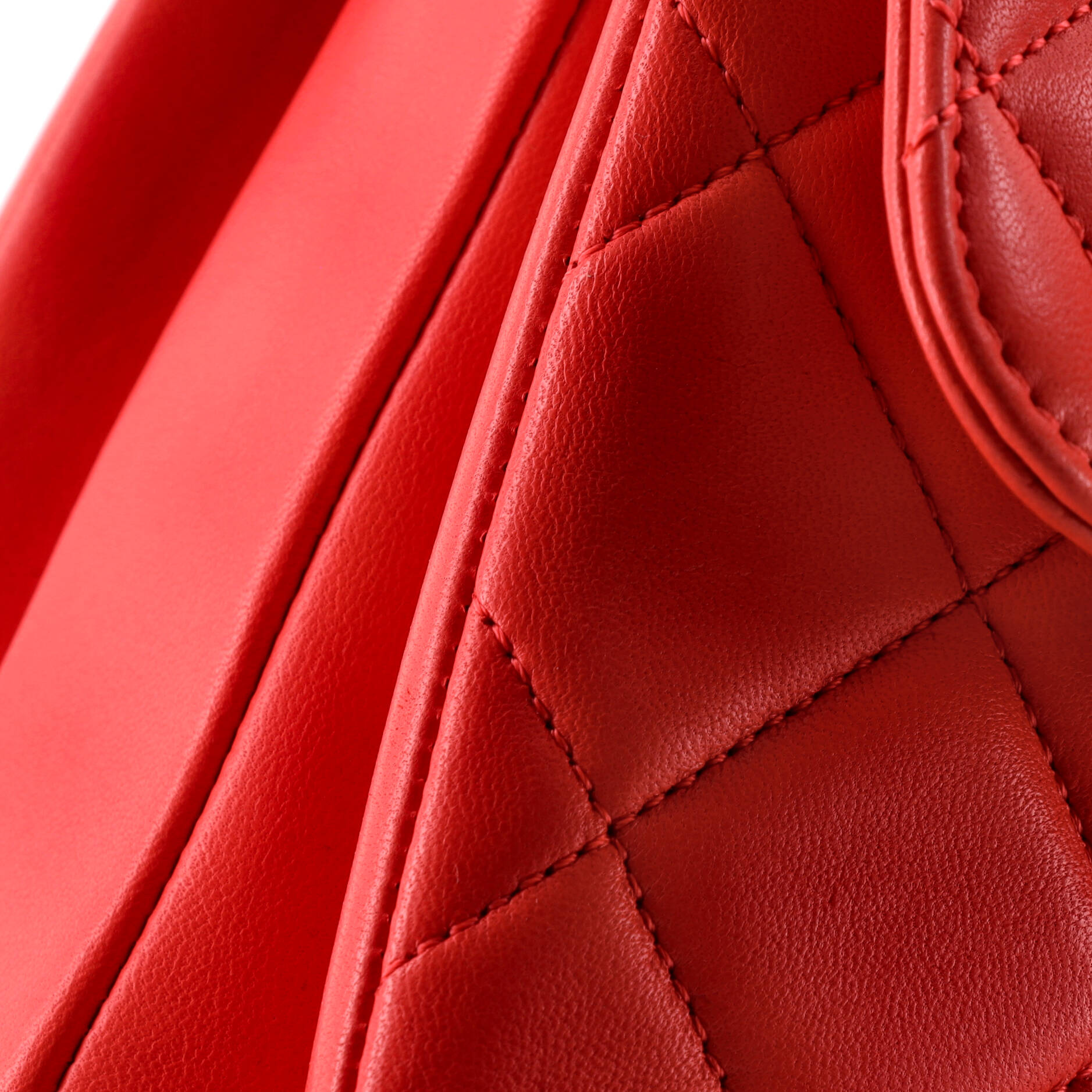 Trendy CC Top Handle Bag Quilted Lambskin Small