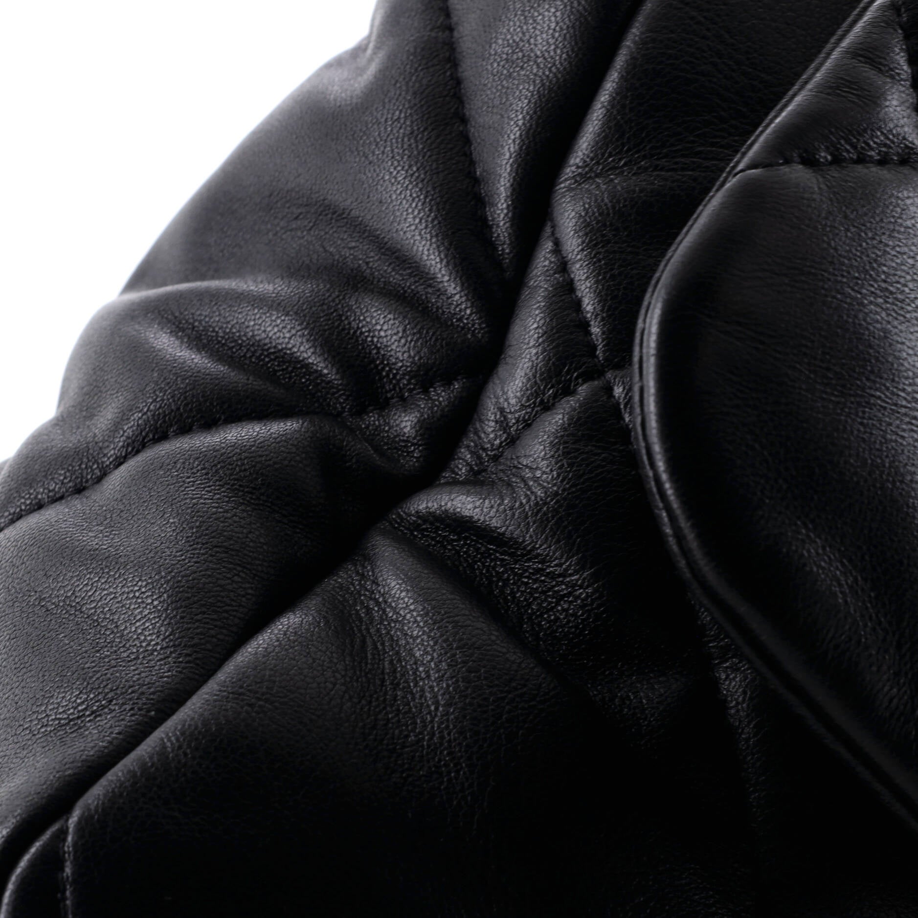 19 Flap Bag Quilted Leather Maxi