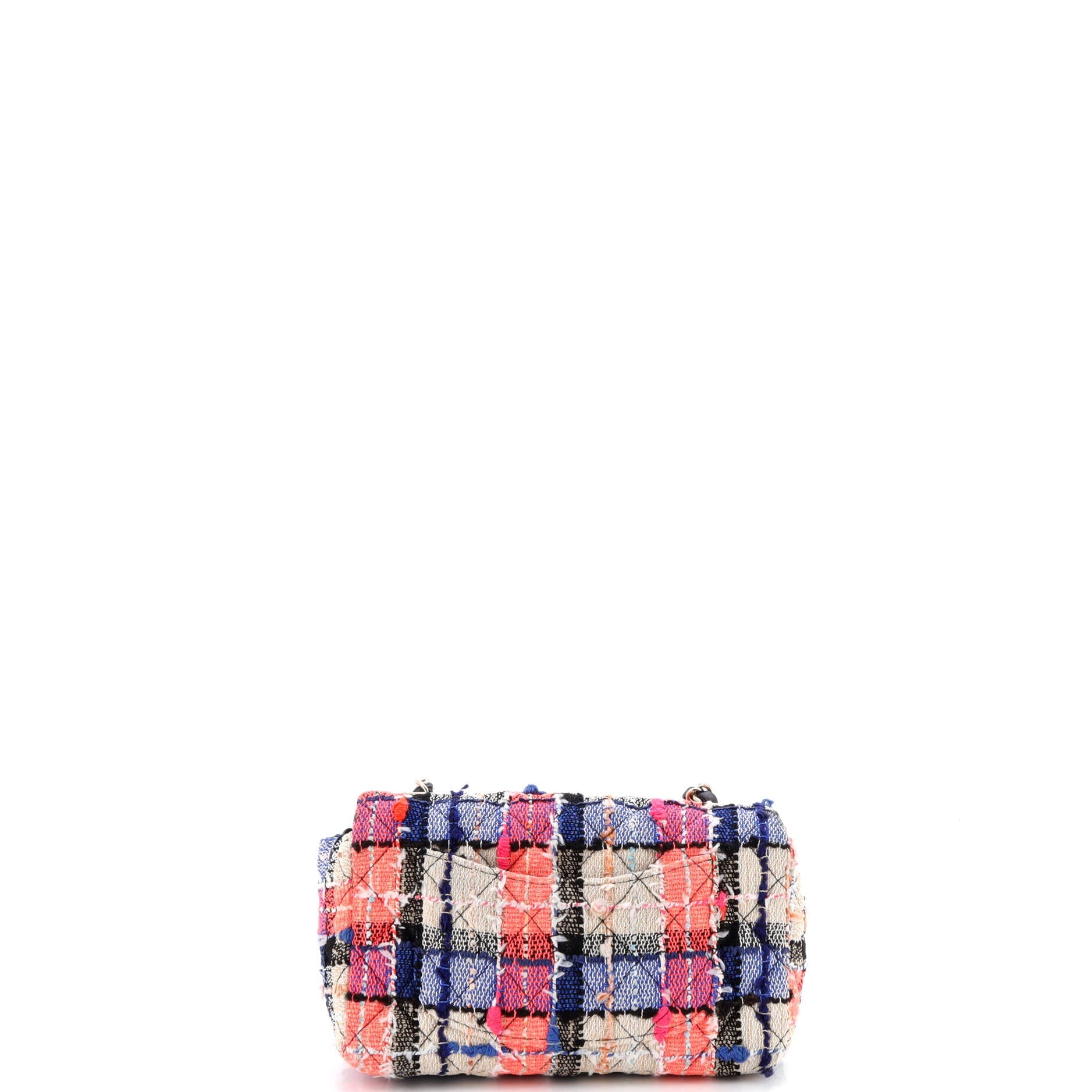 Classic Single Flap Bag Quilted Tweed Mini