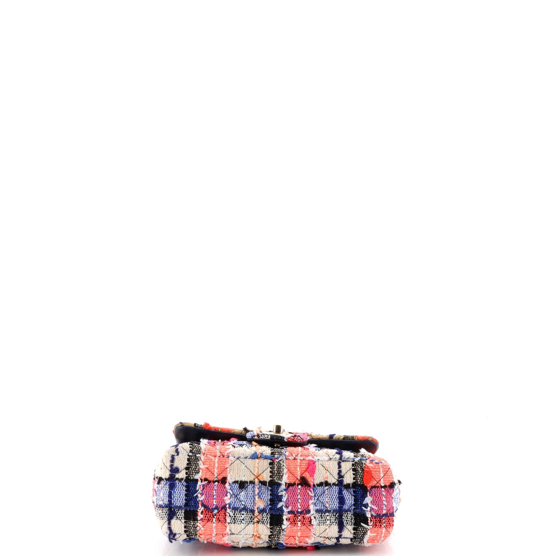 Classic Single Flap Bag Quilted Tweed Mini