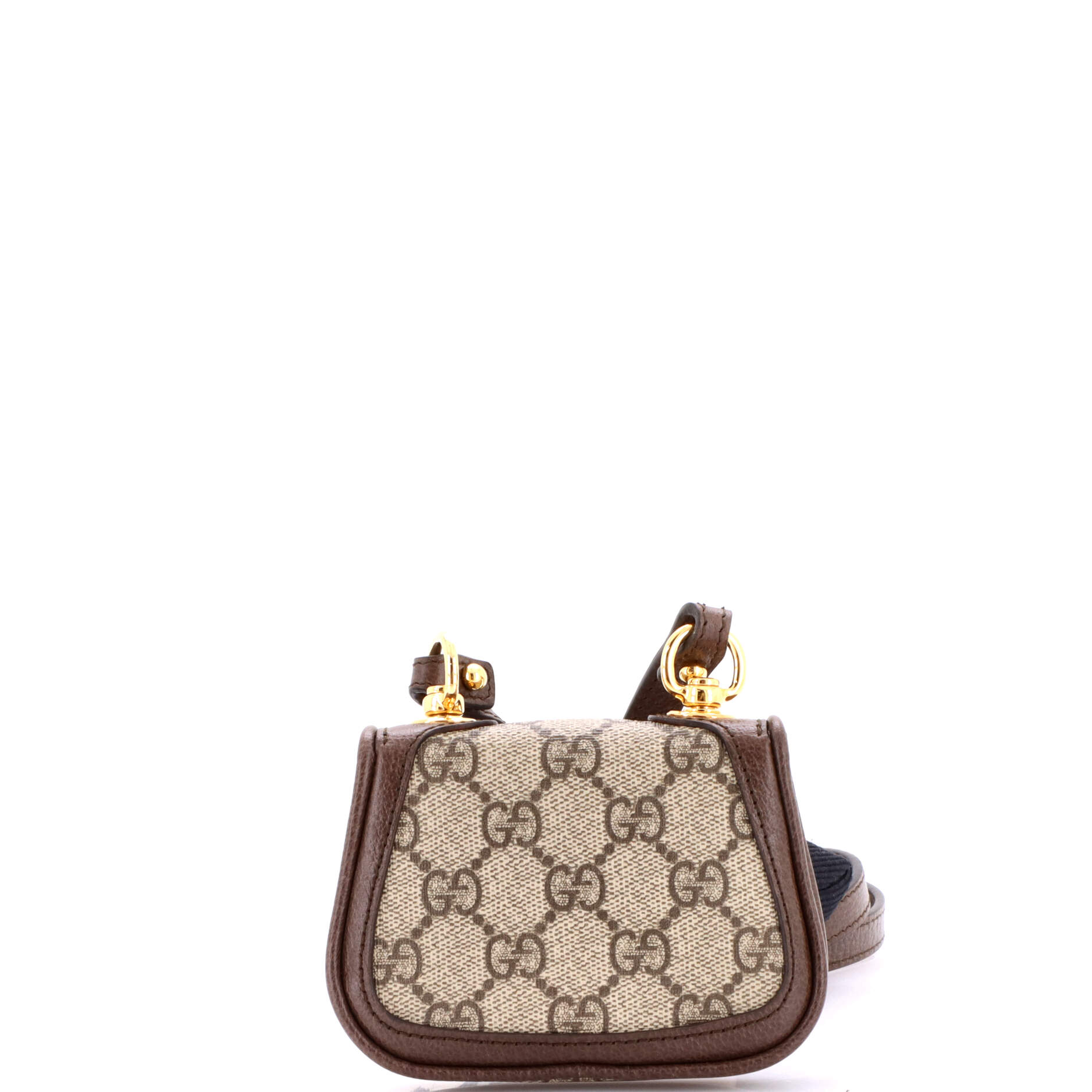 Blondie NM Card Case Wallet with Strap GG Coated Canvas