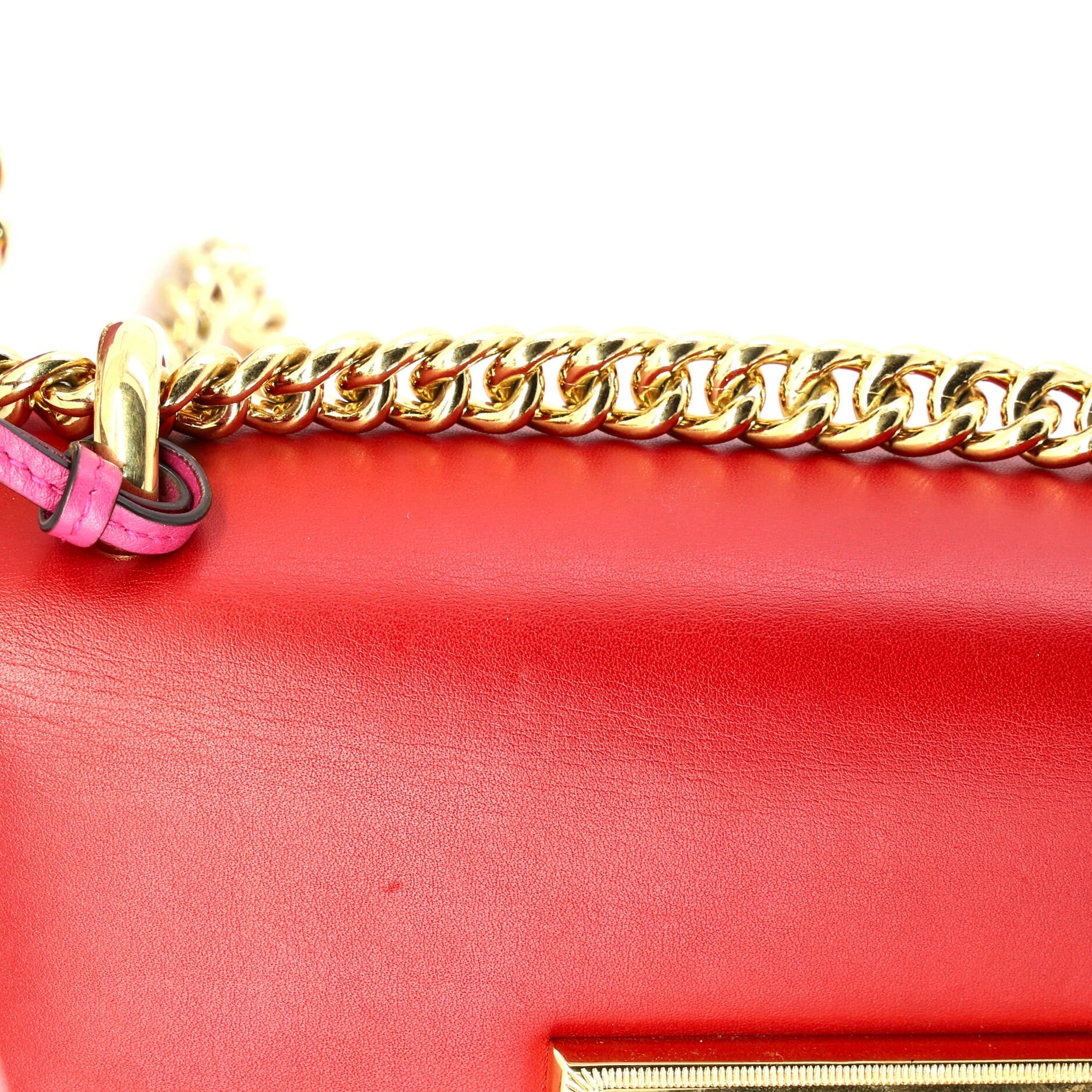 Padlock Shoulder Bag GG Coated Canvas and Leather Small