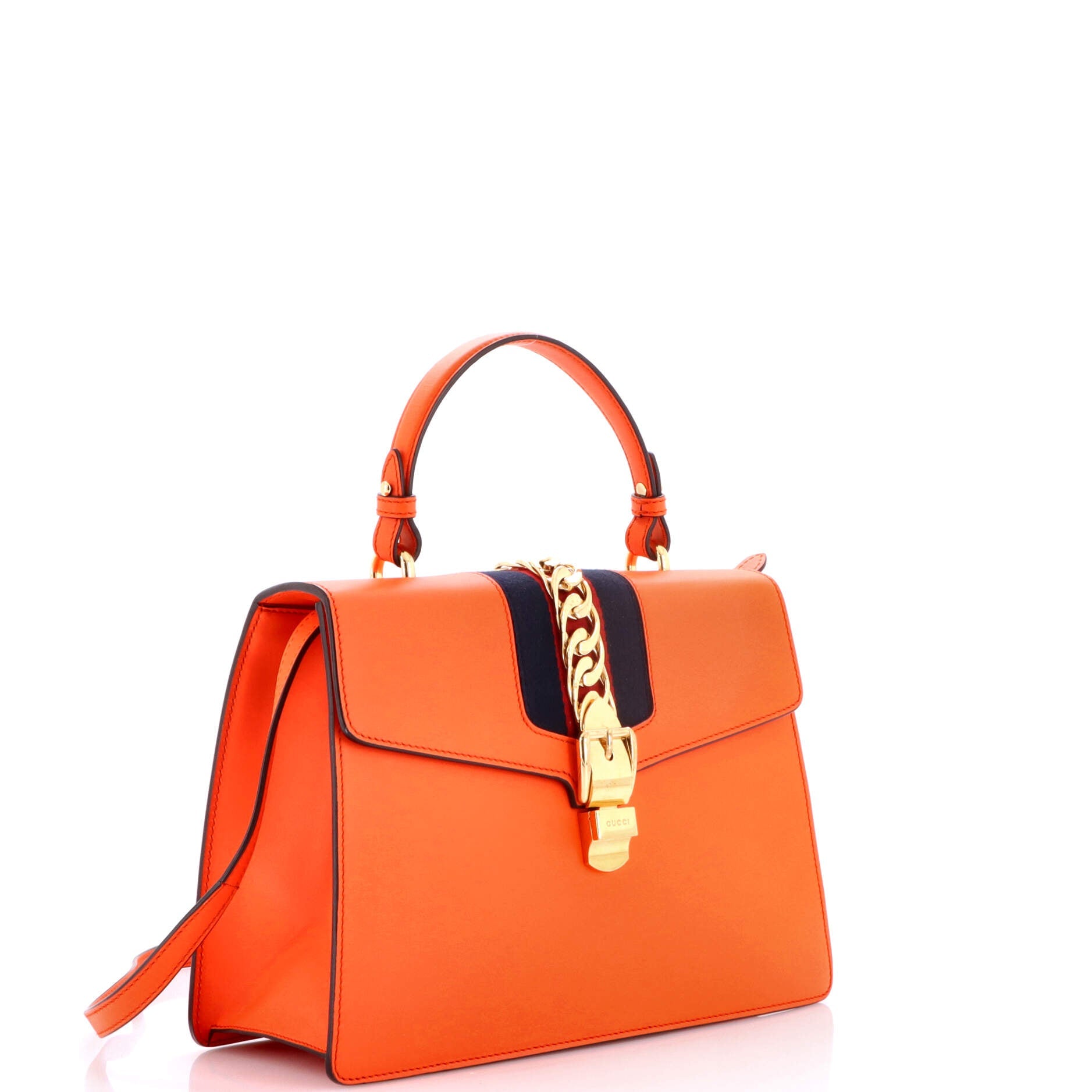 Sylvie Top Handle Bag Leather Medium