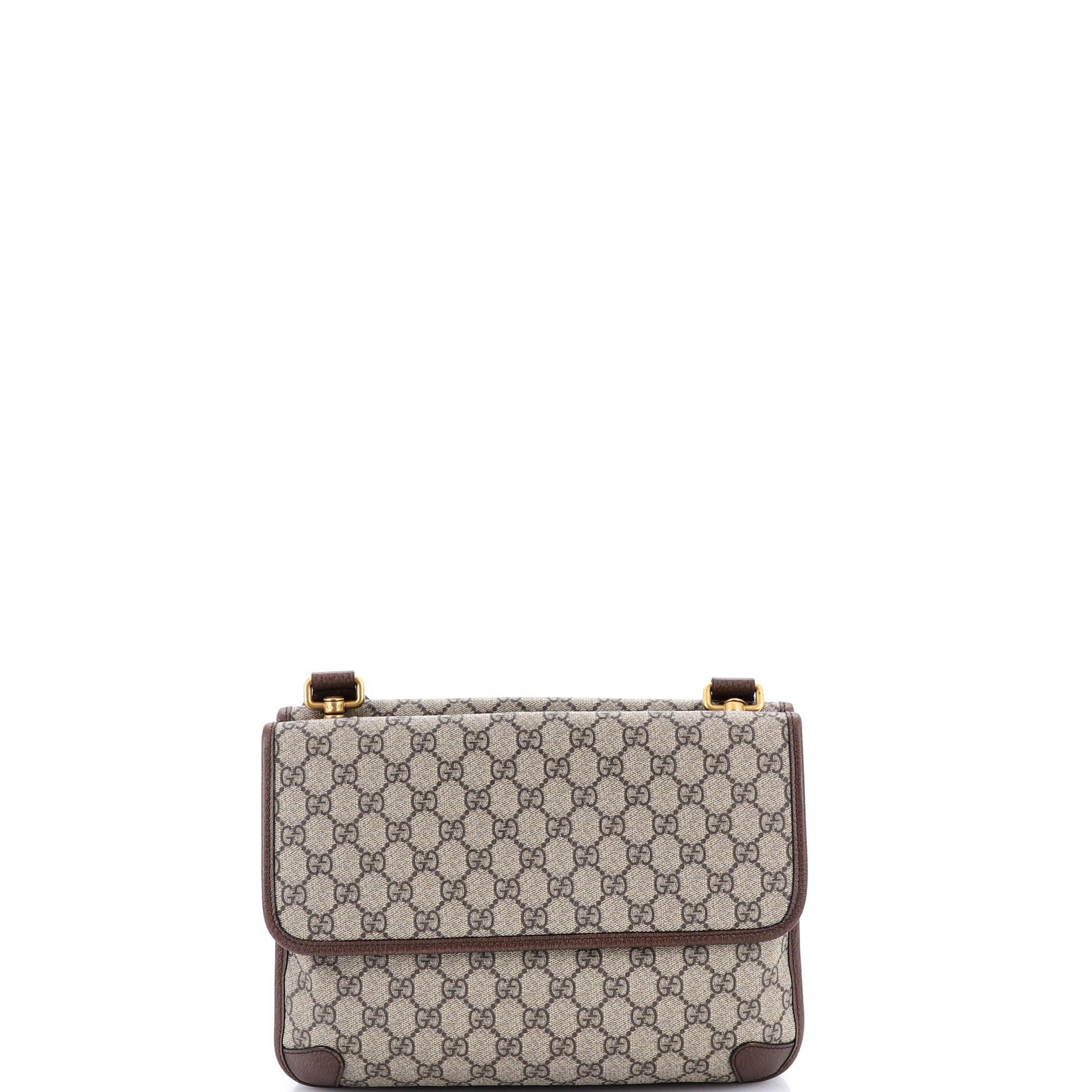 Neo Vintage Flap Messenger GG Coated Canvas Medium