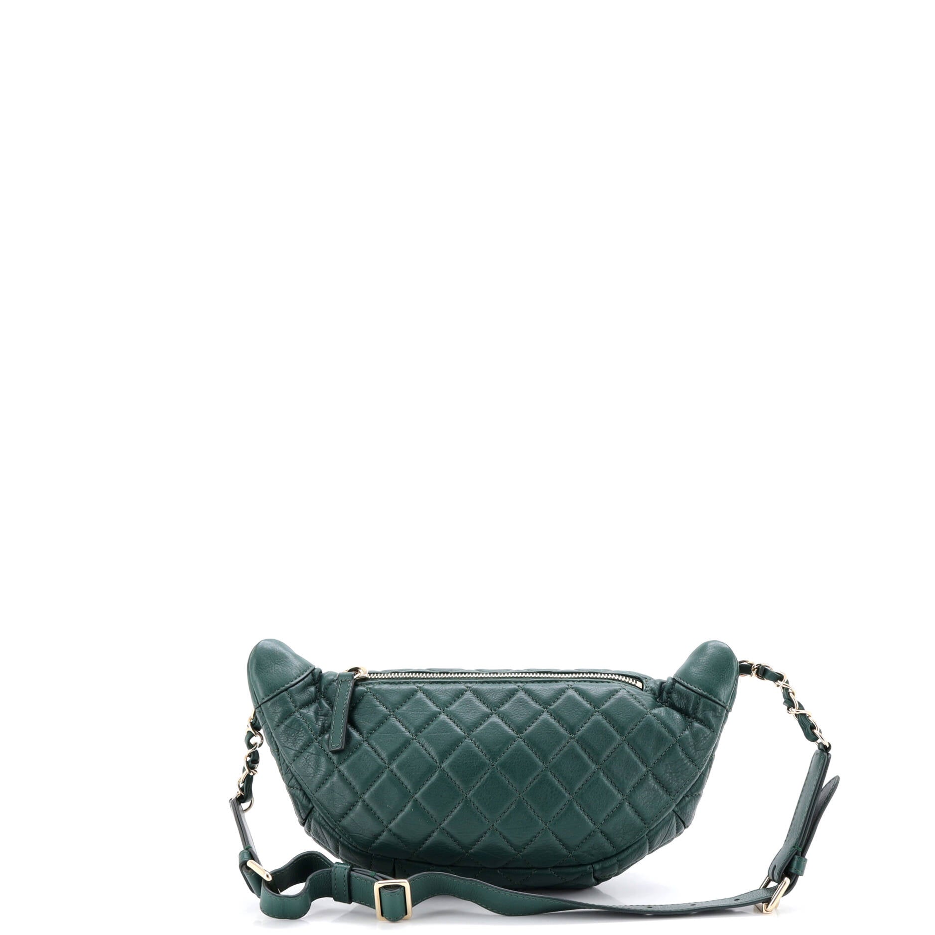 Banane Waist Bag Quilted Leather