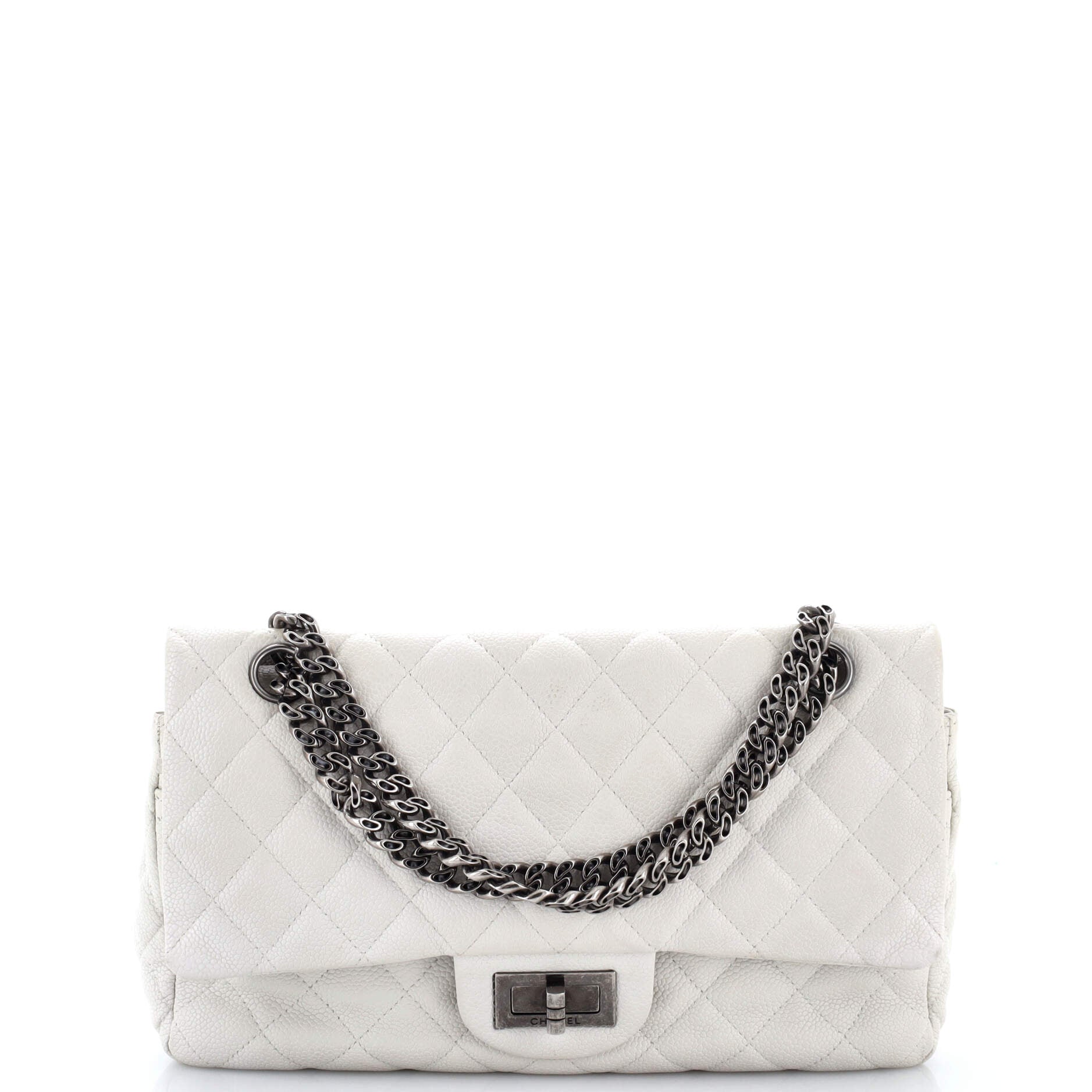 Reissue 2.55 Flap Bag Quilted Caviar 225
