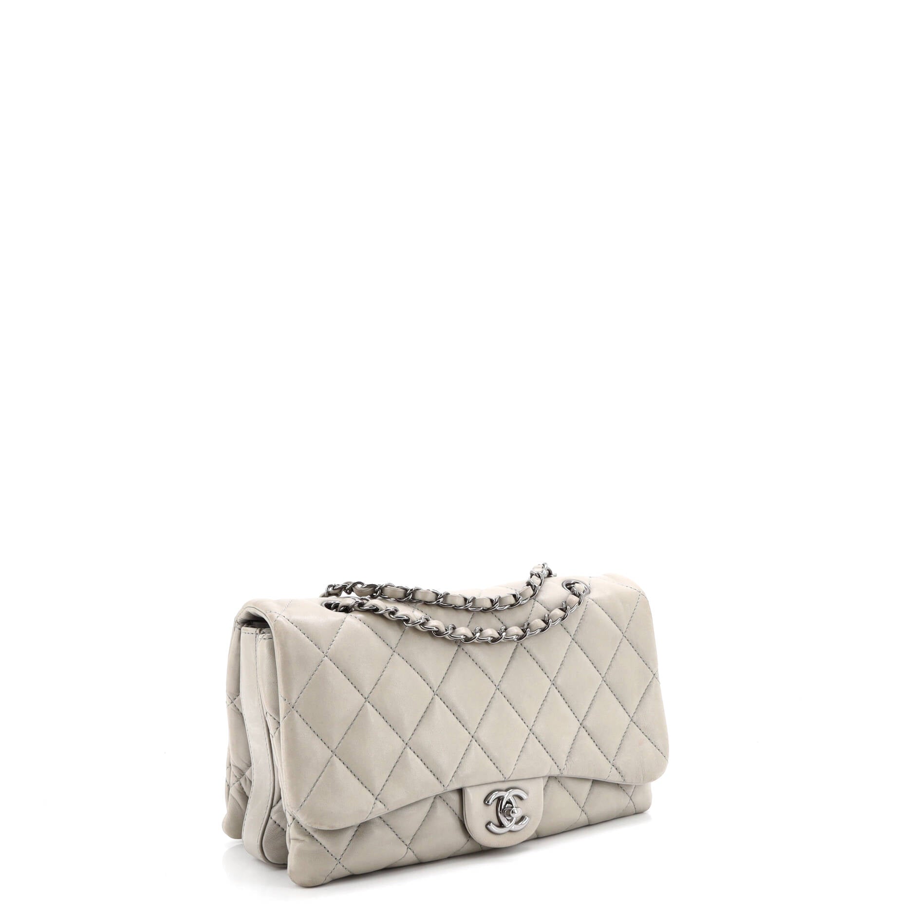 3 Flap Bag Quilted Lambskin Medium