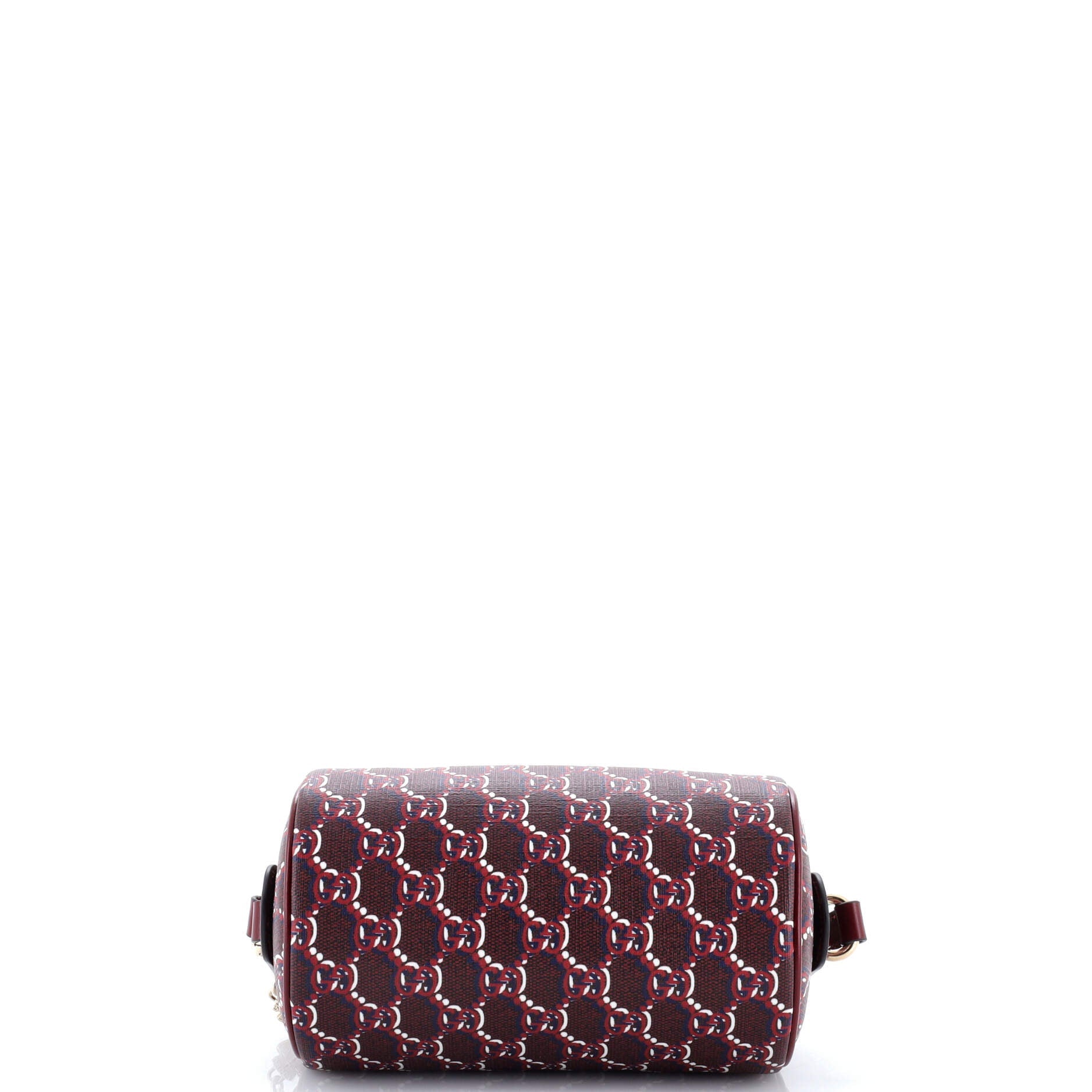 Cylindrical Shoulder Bag GG Shadow Coated Canvas Mini