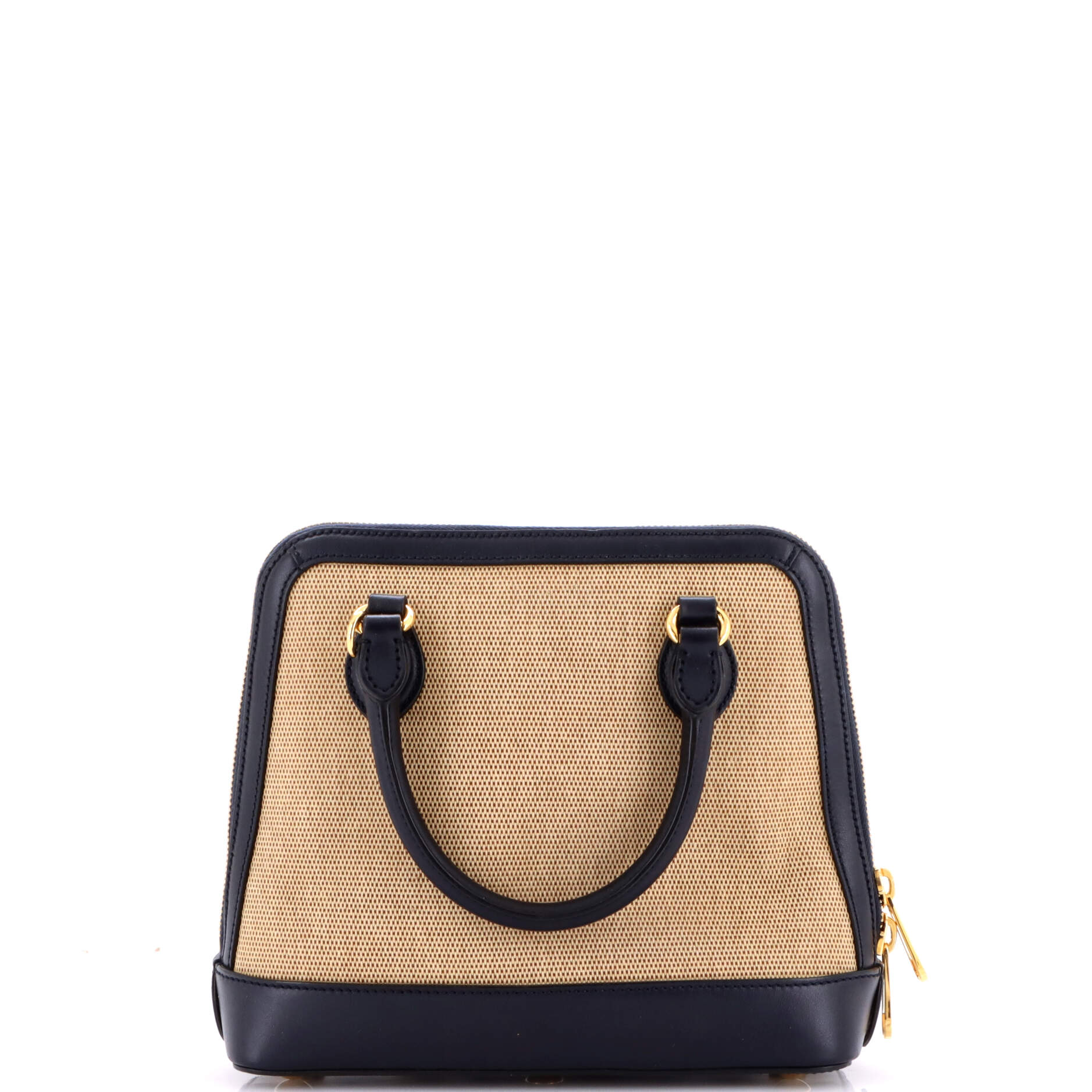 Horsebit 1955 Top Handle Bag Canvas Mini