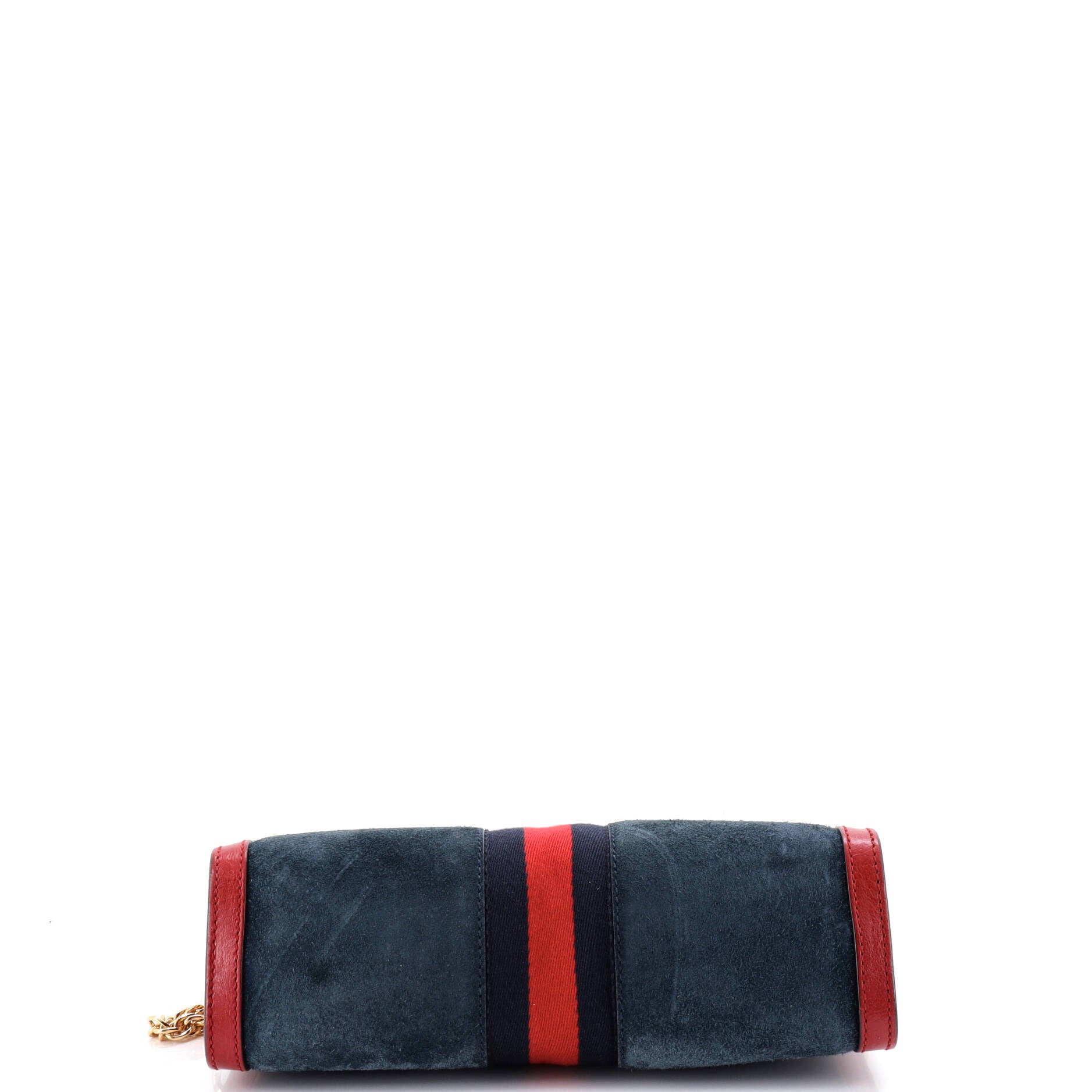 Ophidia Chain Shoulder Bag Suede Small
