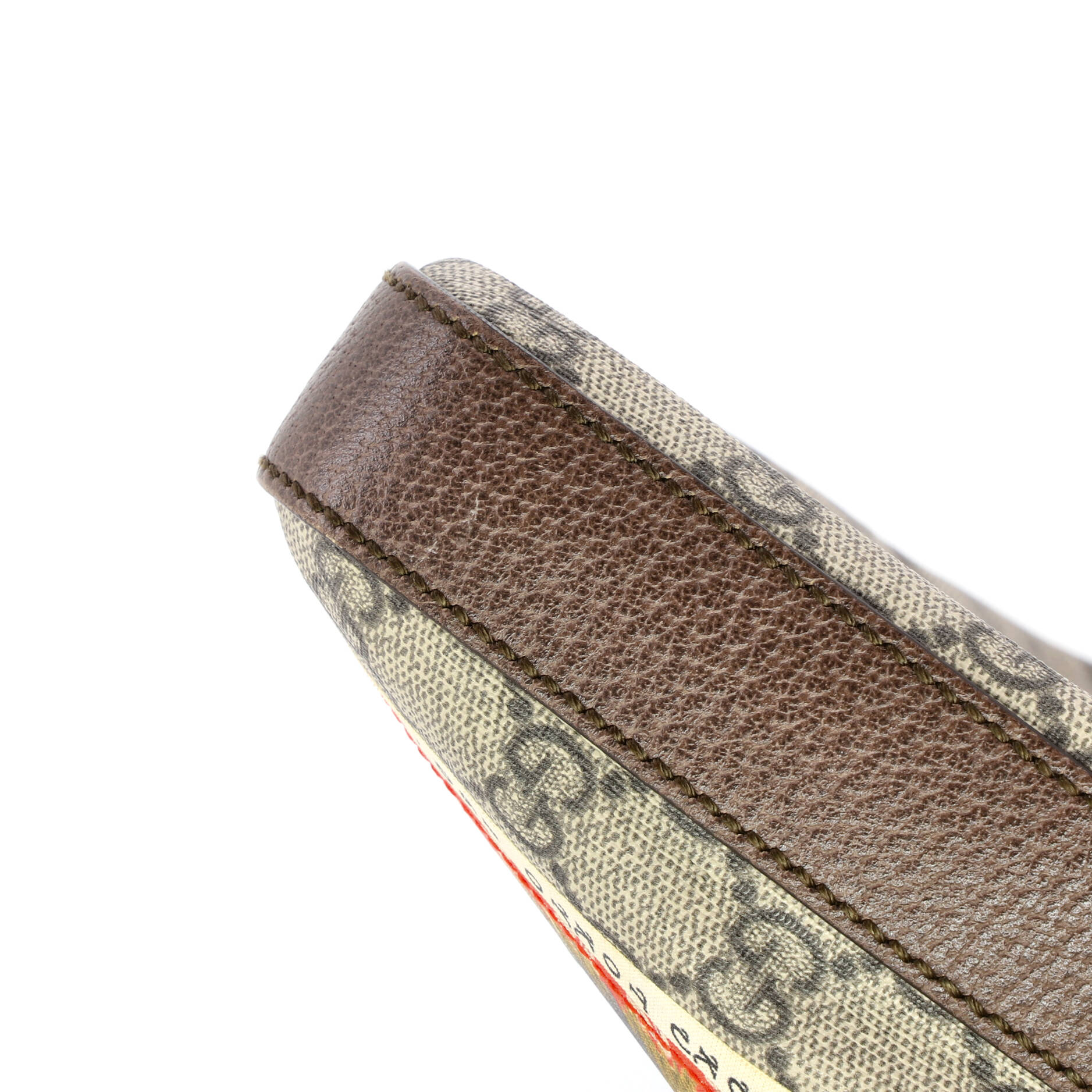 Courrier Zip Messenger GG Coated Canvas with Applique Medium
