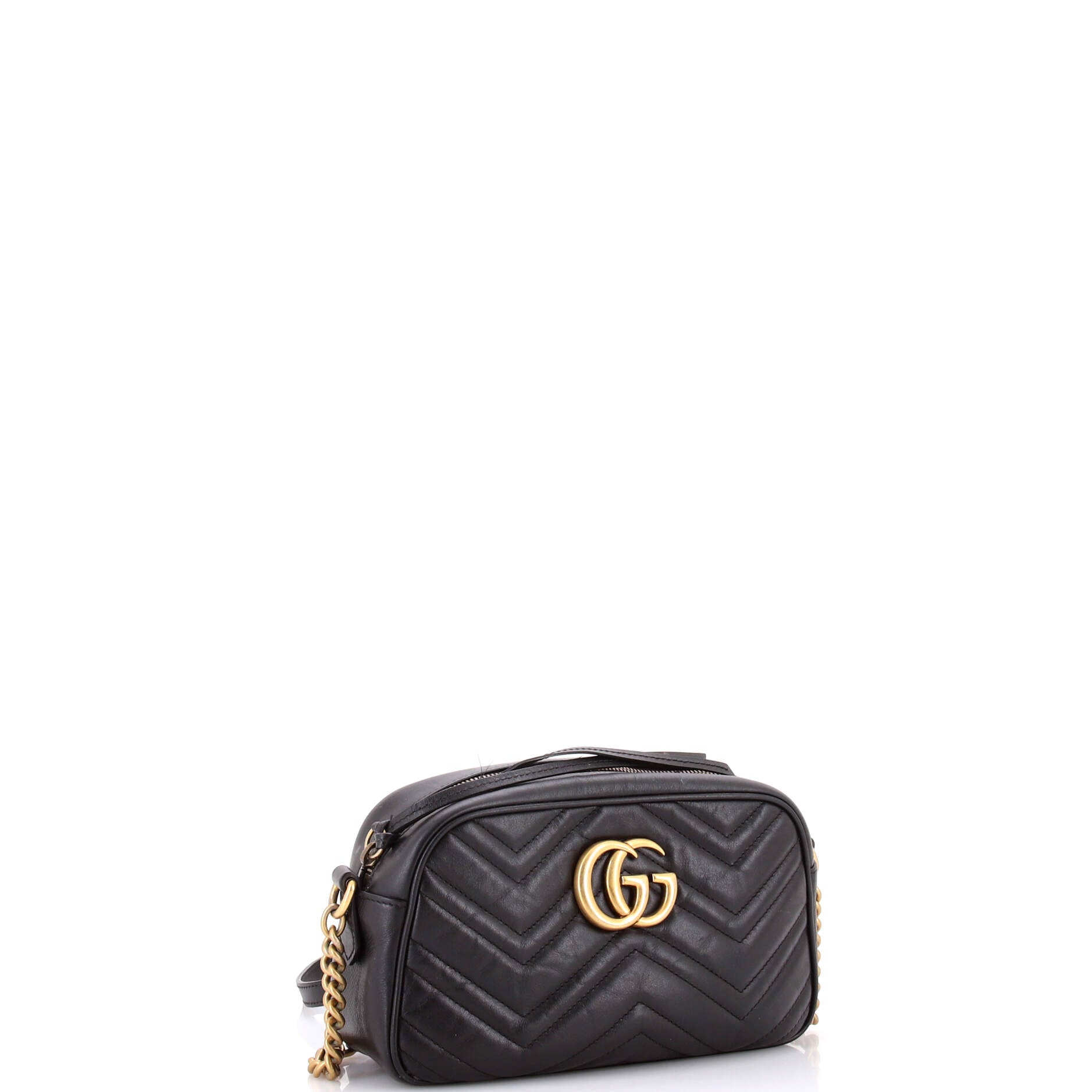 GG Marmont Shoulder Bag Matelasse Leather Small