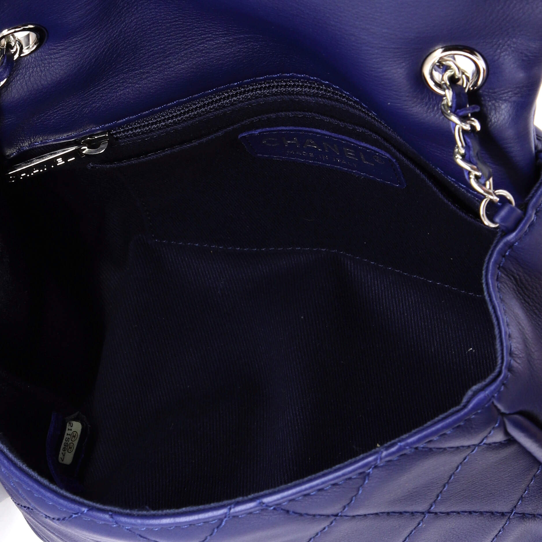 CC Curvy Flap Bag Quilted Calfskin Jumbo