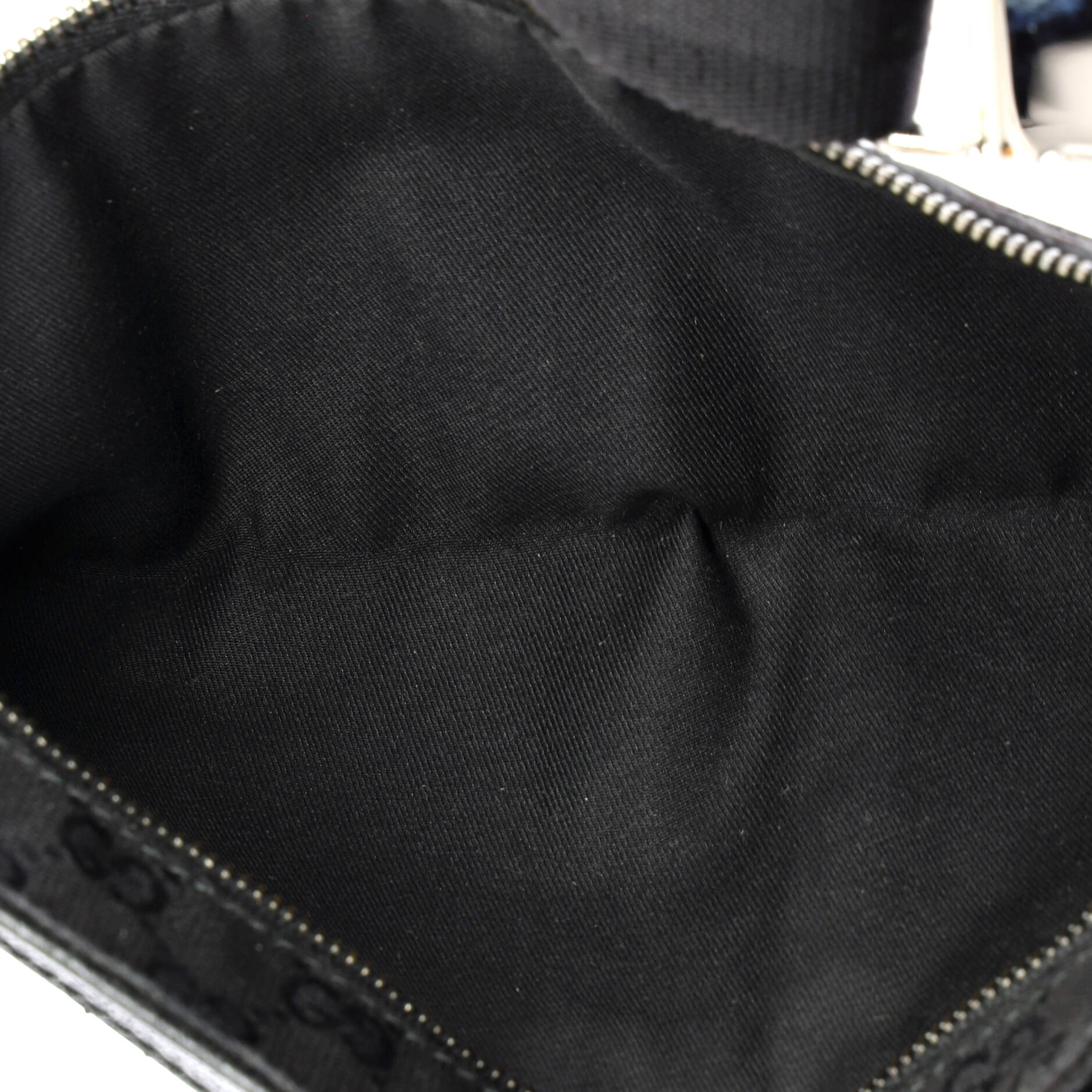 Vintage Double Belt Bag GG Canvas with Leather