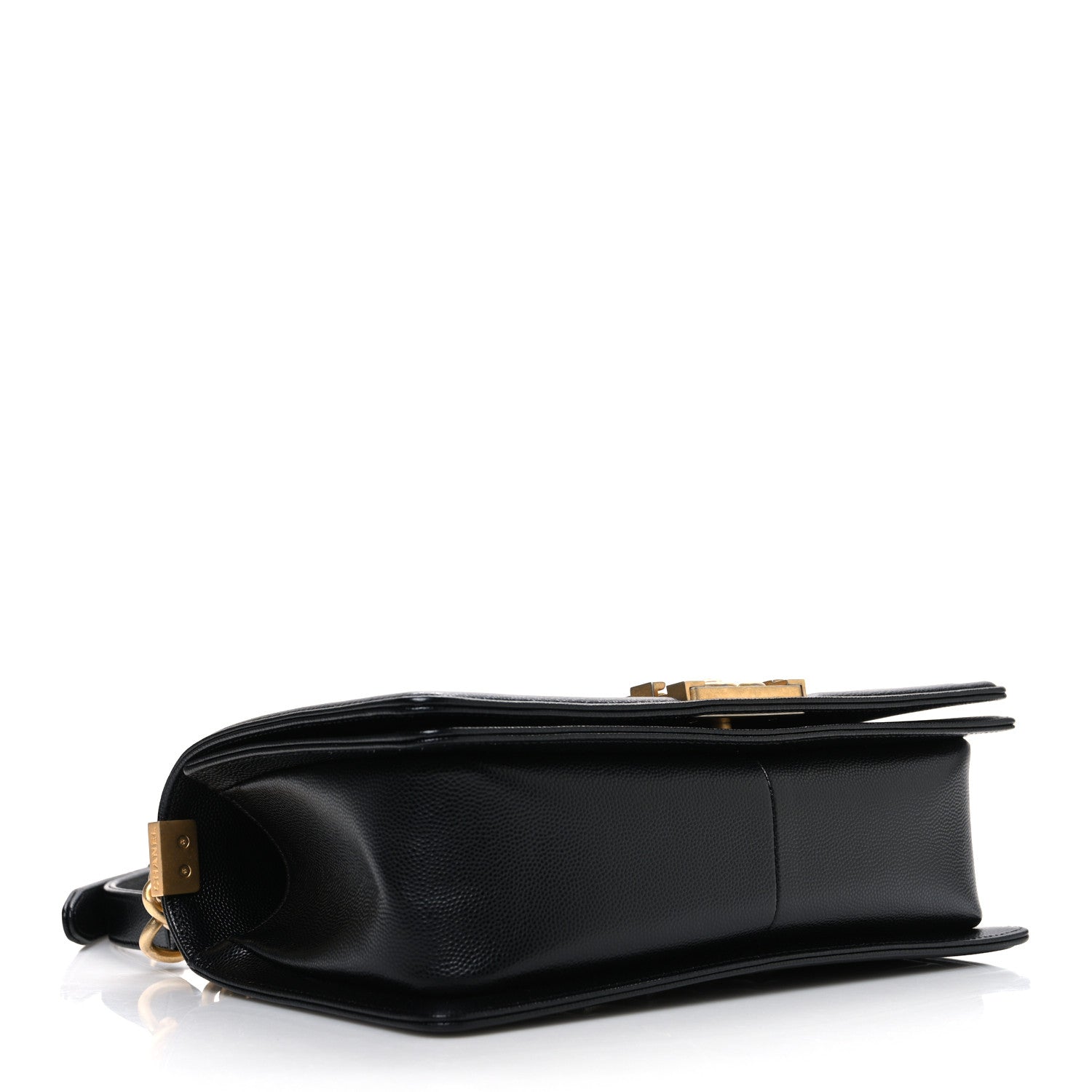 Caviar Quilted Medium Boy Flap Black