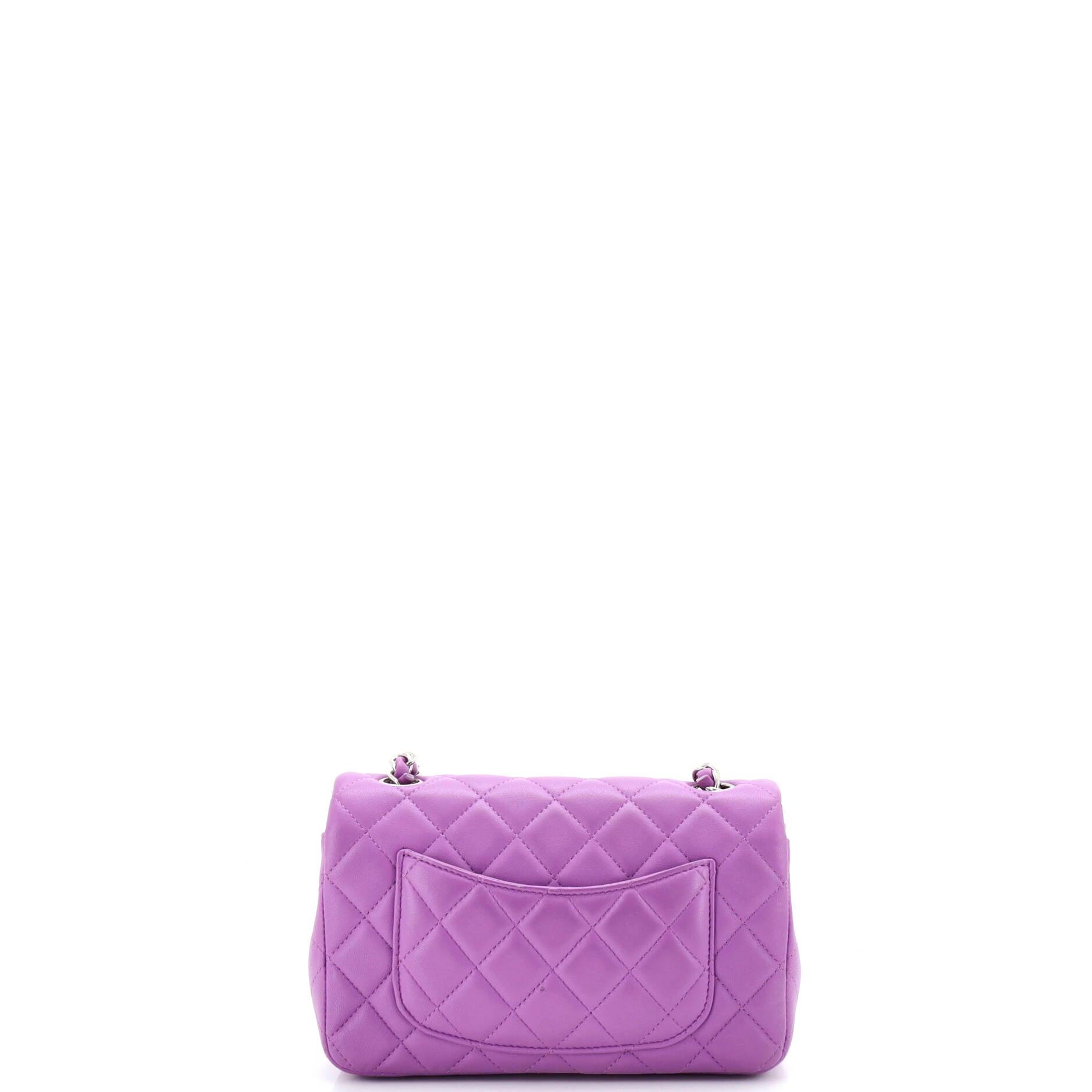 Classic Single Flap Bag Quilted Lambskin Mini