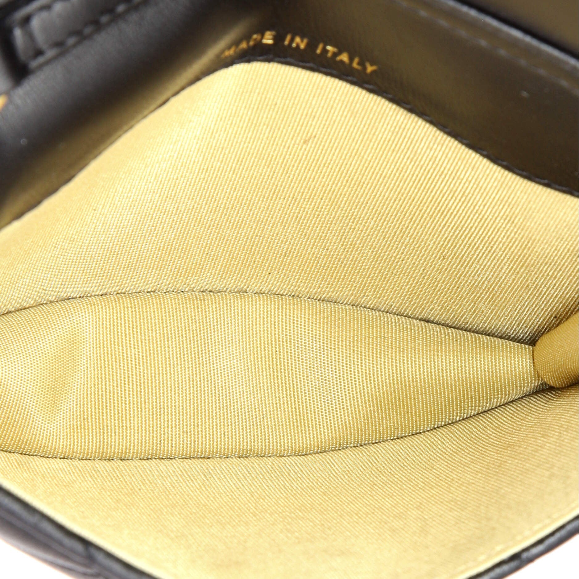 Pearl Crush Flap Clutch with Chain Quilted Lambskin Mini