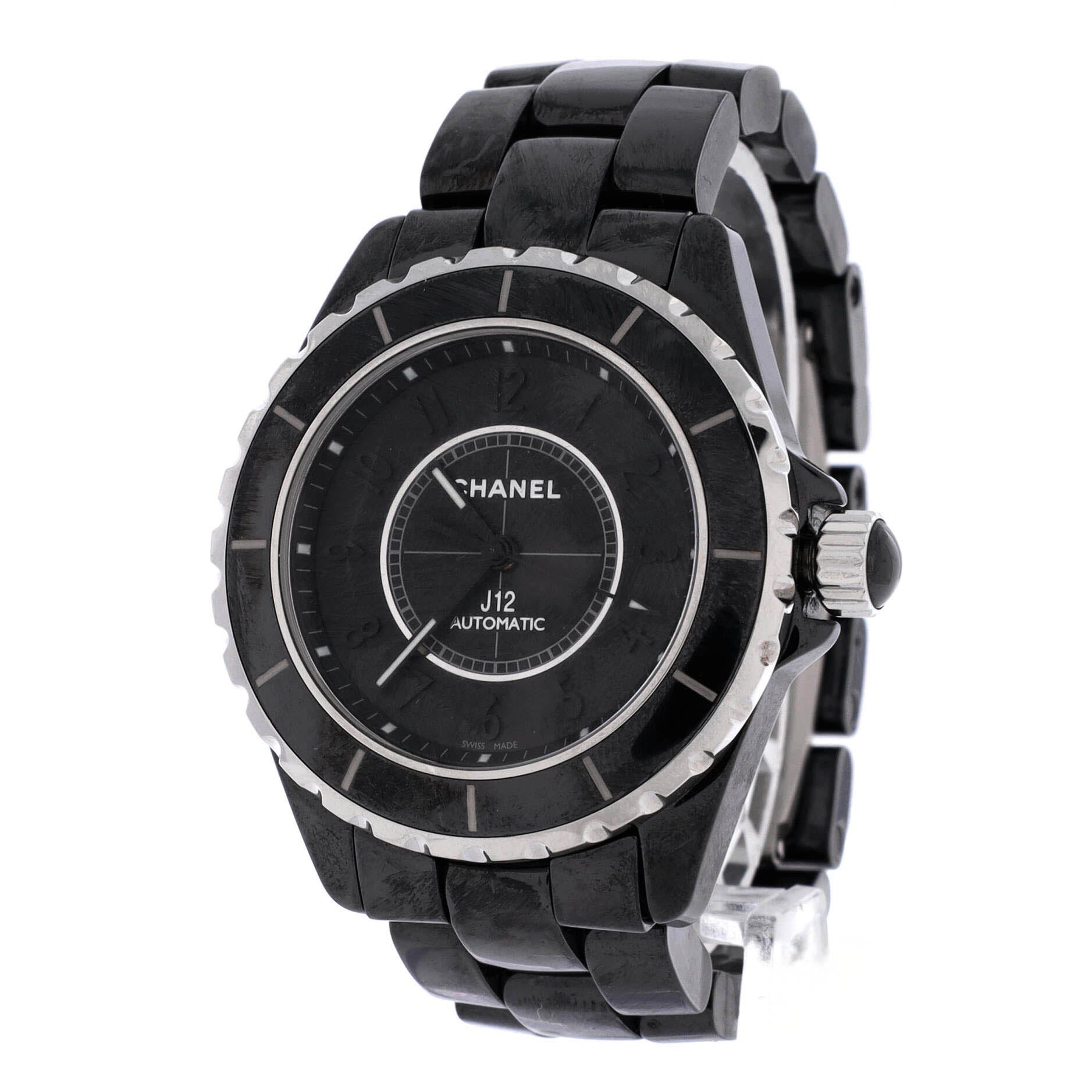 J12 Automatic Watch Ceramic and Stainless Steel 36