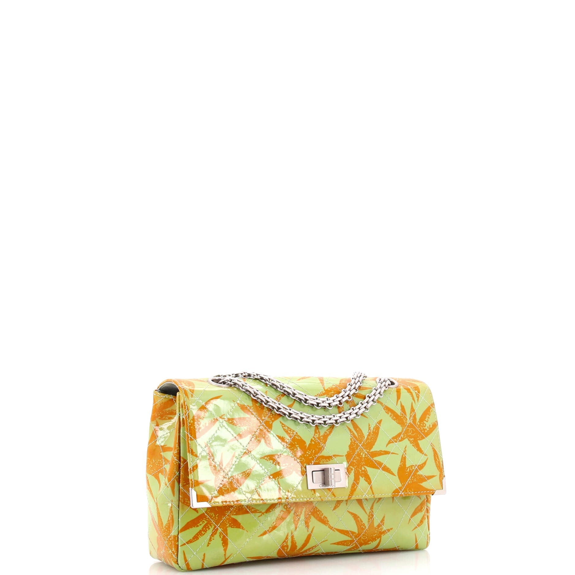 Tropical Reissue Handbag Quilted Printed Patent