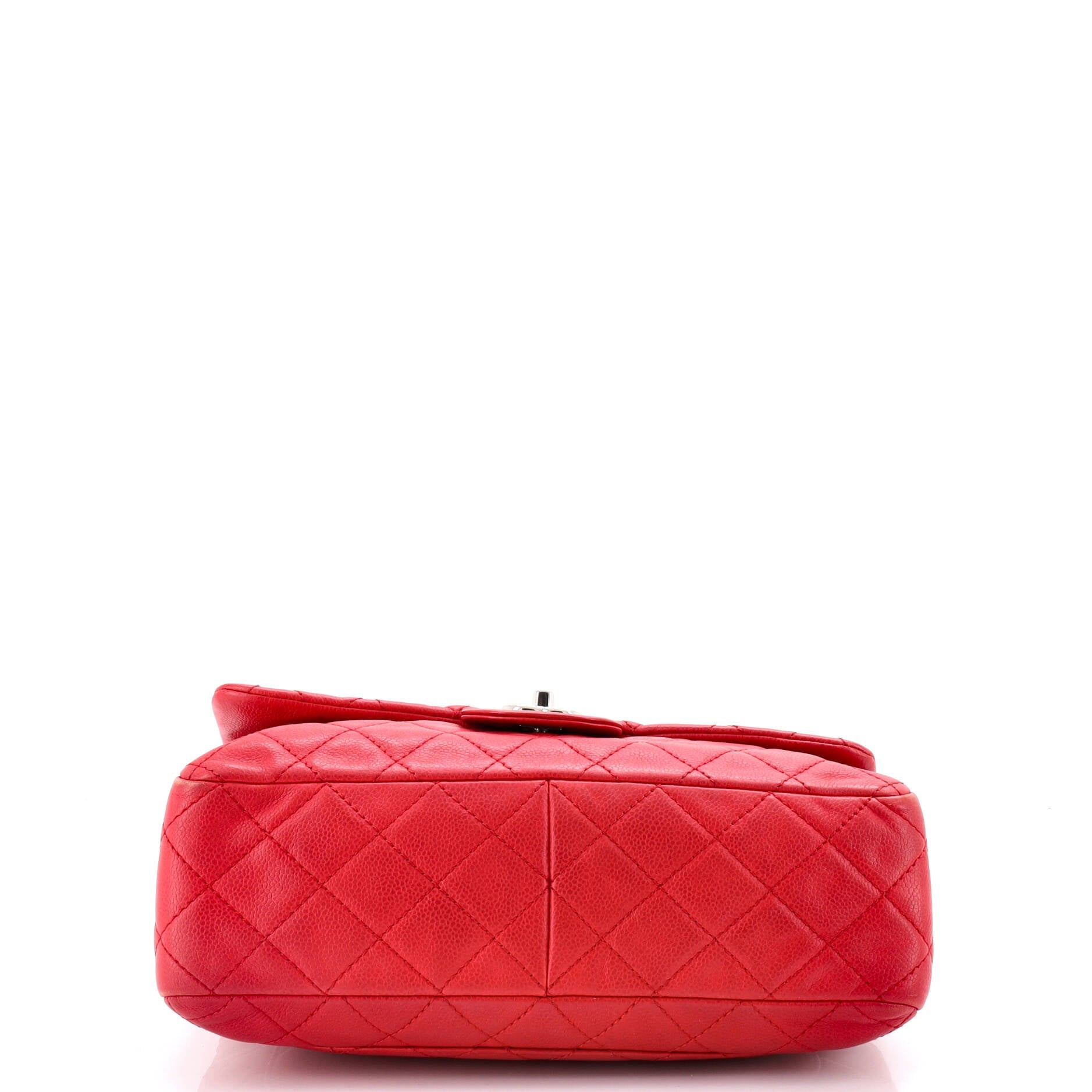Classic Single Flap Bag Quilted Caviar Jumbo