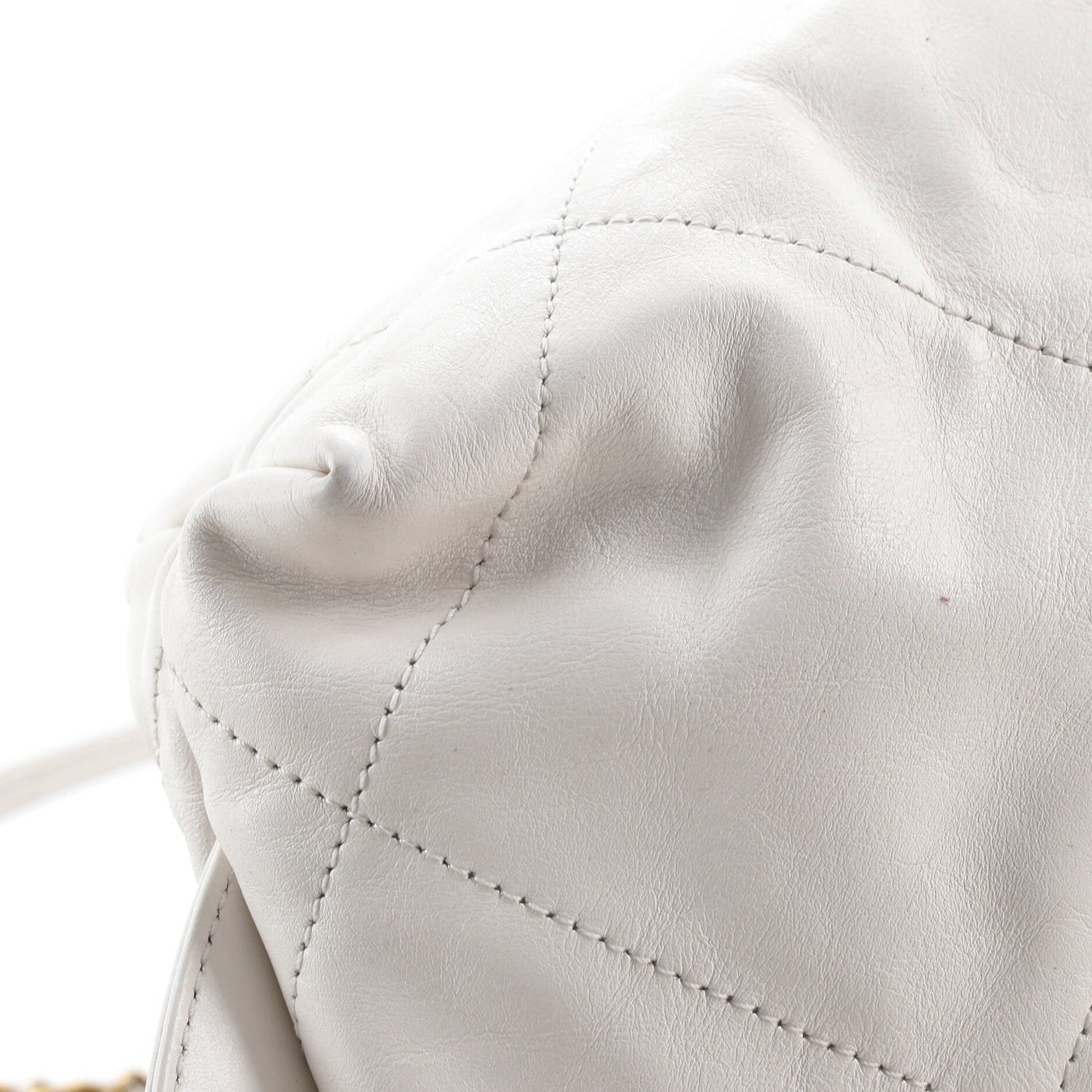 22 Chain Backpack Quilted Calfskin Medium