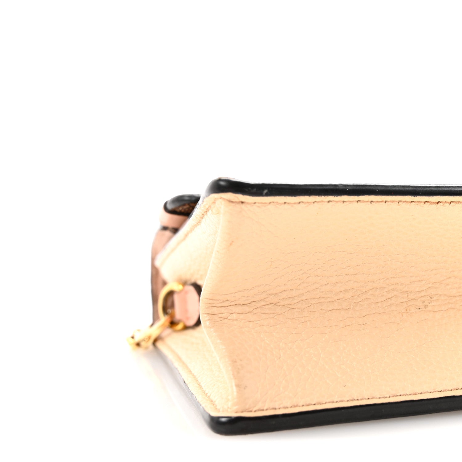 Damier Ebene Vavin Chain Wallet Creme