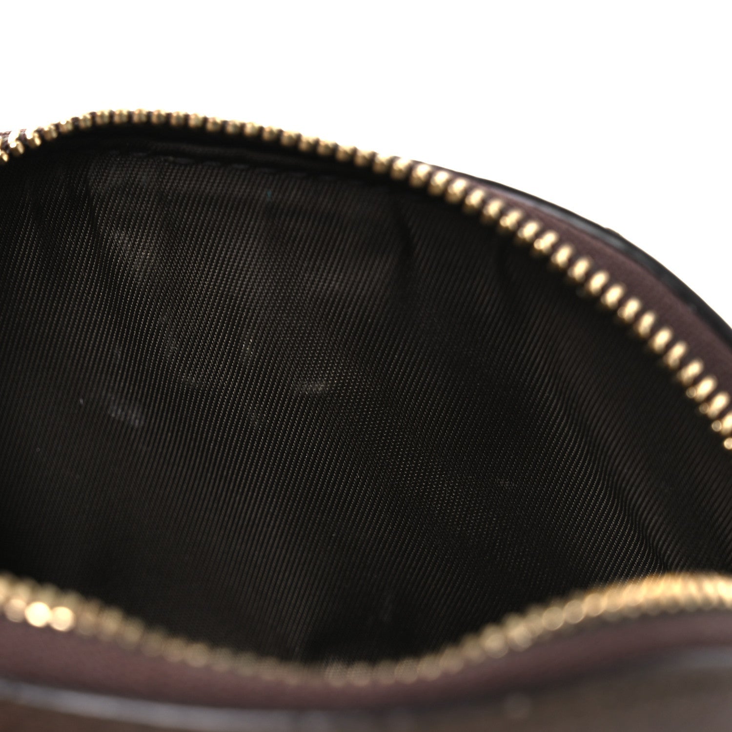 GG Supreme Monogram Web Ophidia Dome Key Pouch Beige New Acero