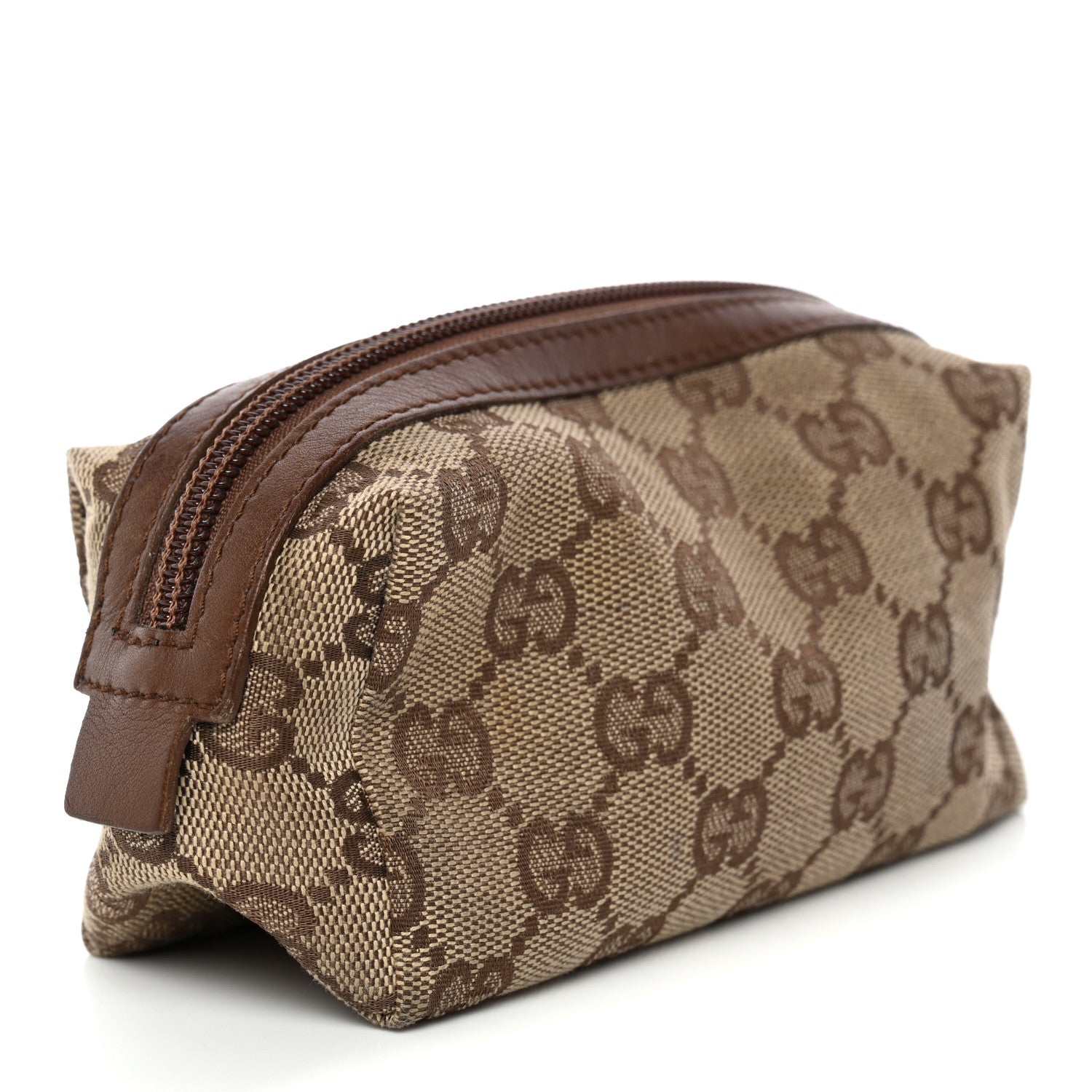 Monogram Small Balthus Cosmetic Case  Beige Ebony Cocoa