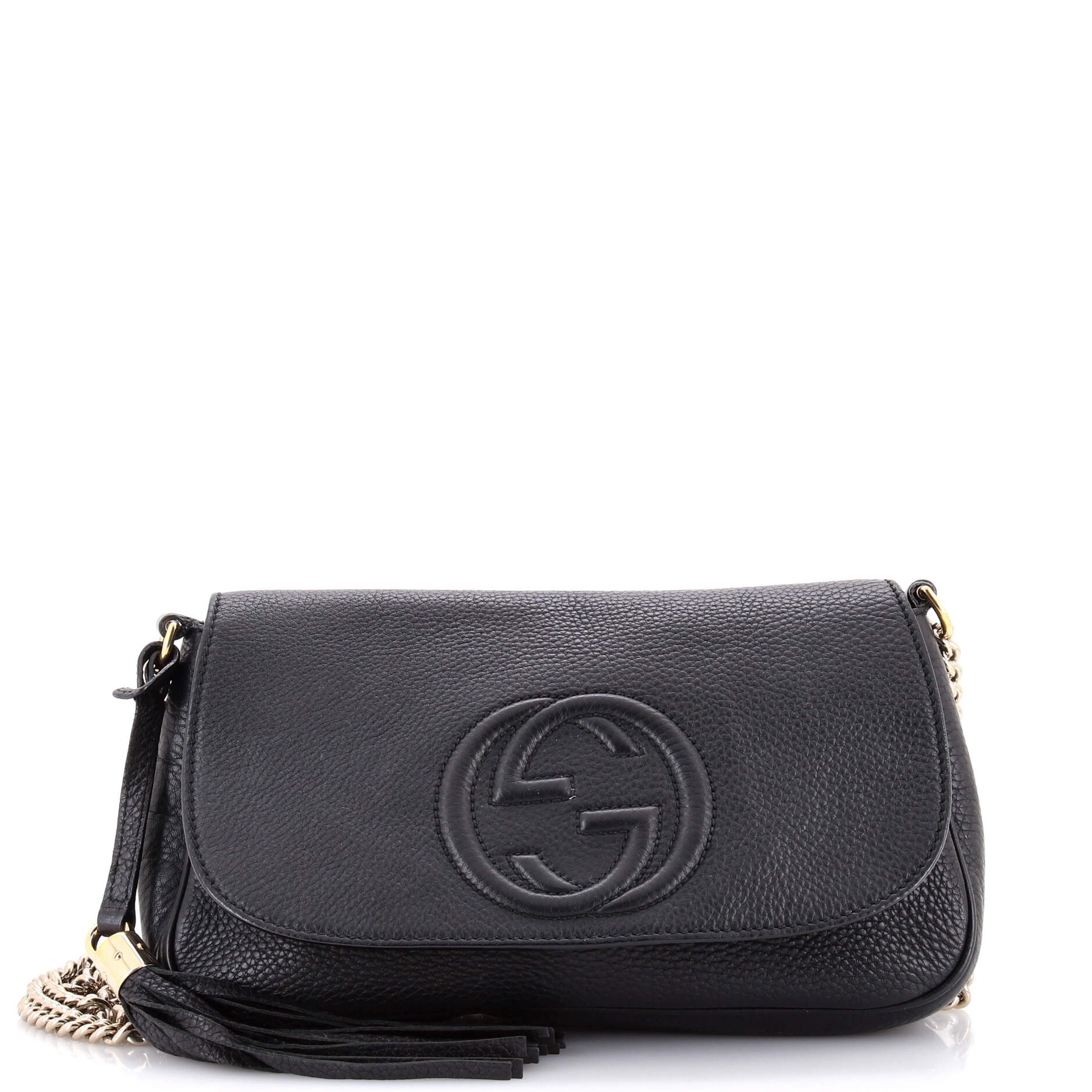 Soho Chain Crossbody Bag Leather Medium