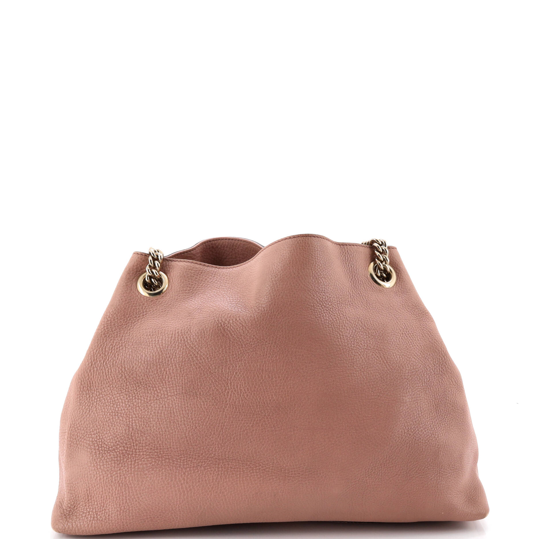 Soho Chain Strap Shoulder Bag Leather Medium