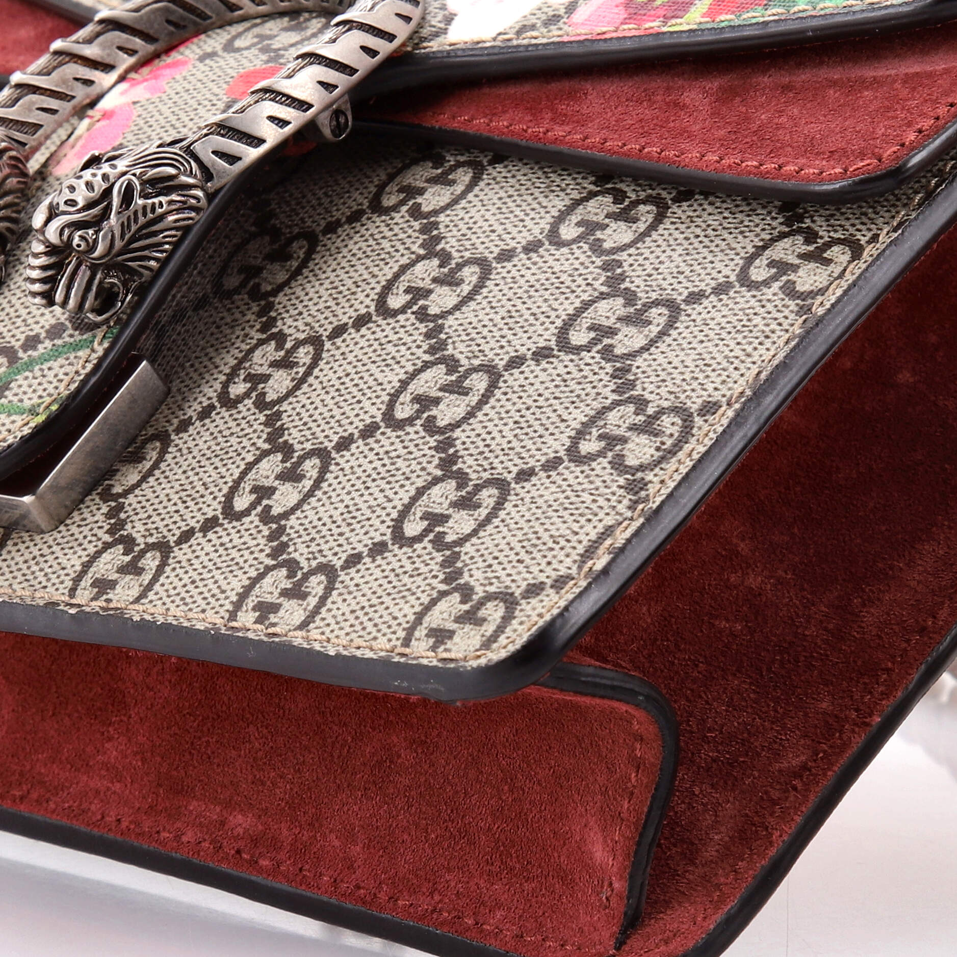 Dionysus Bag Blooms Print GG Coated Canvas Mini
