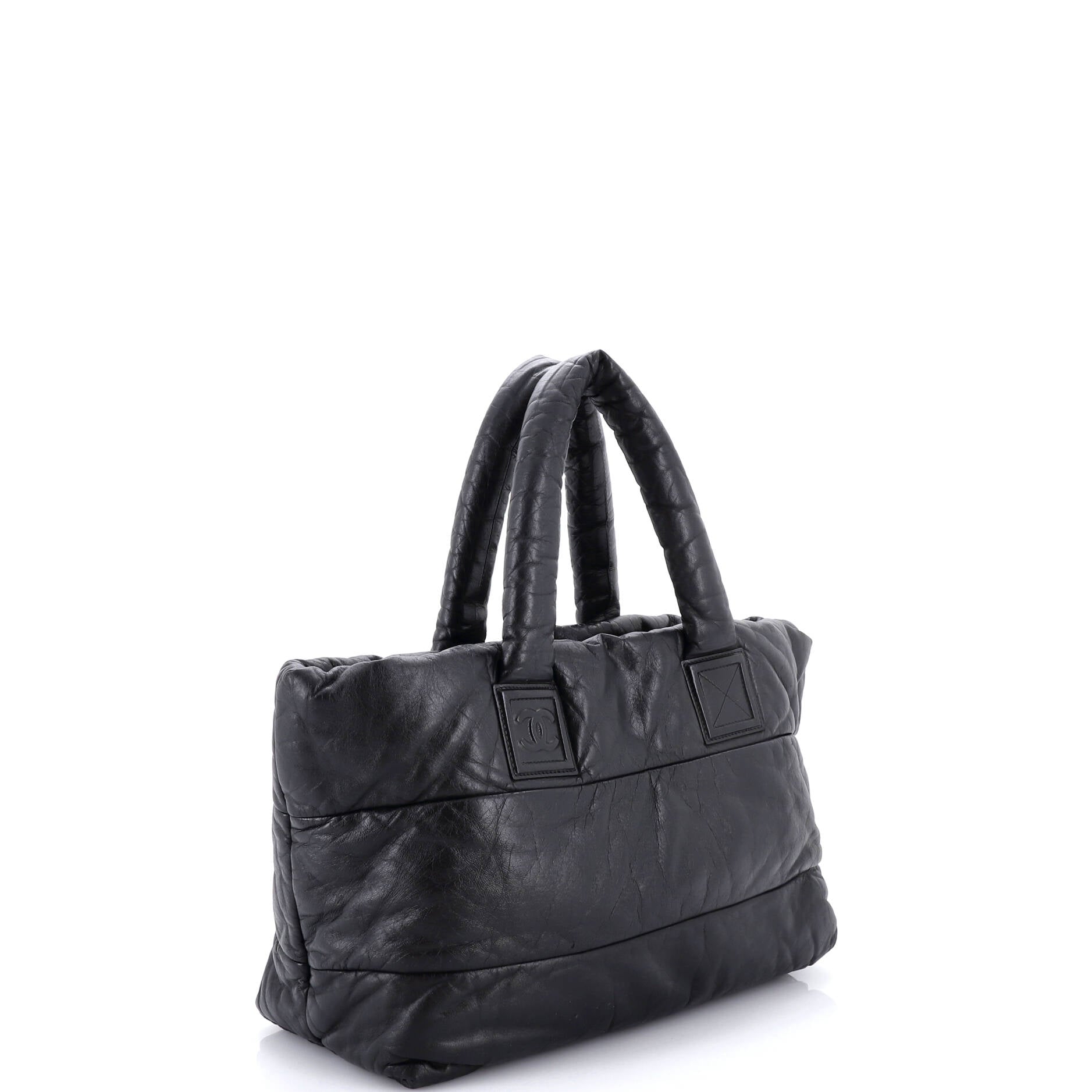 Coco Cocoon Reversible Tote Quilted Lambskin Medium