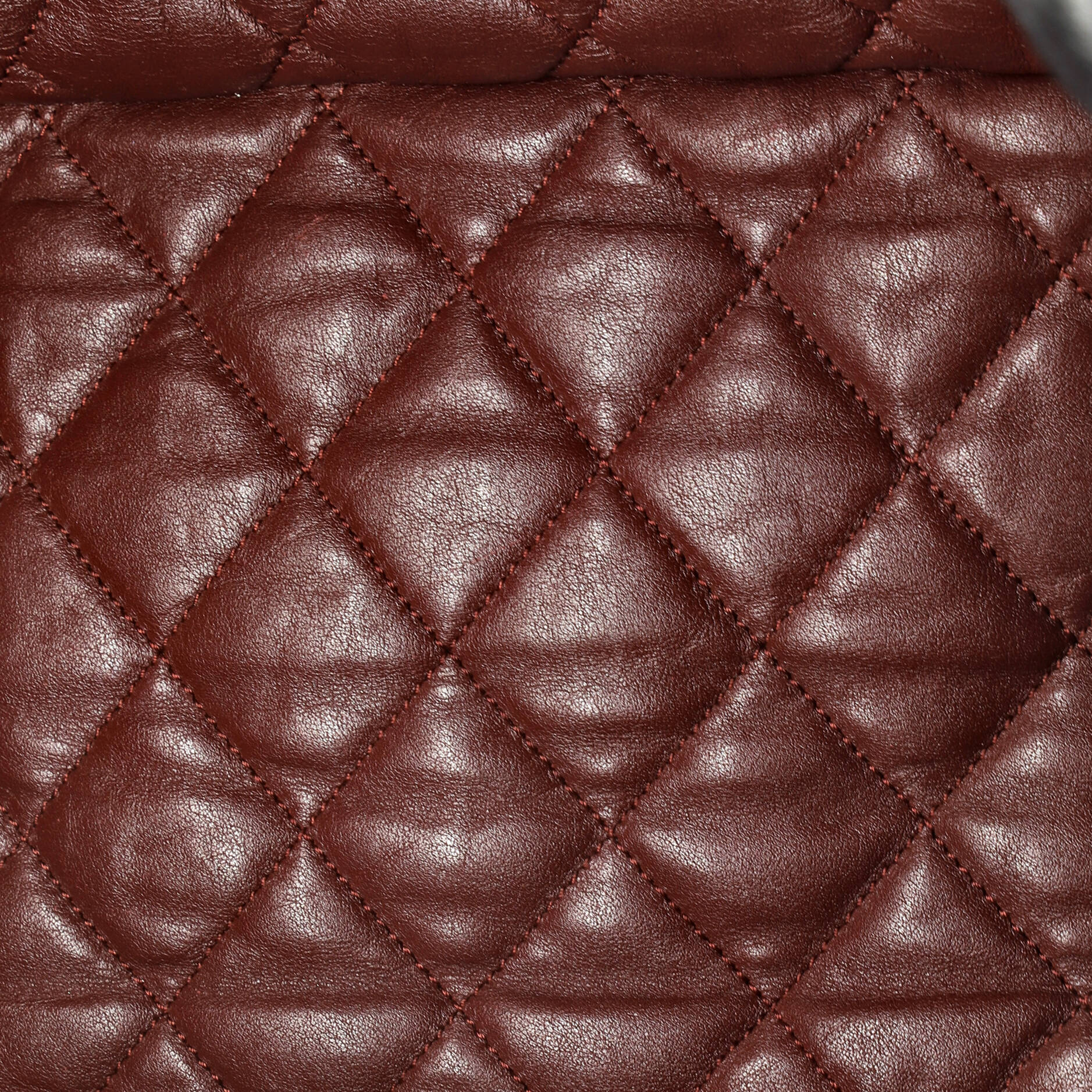 Coco Cocoon Reversible Tote Quilted Lambskin Medium